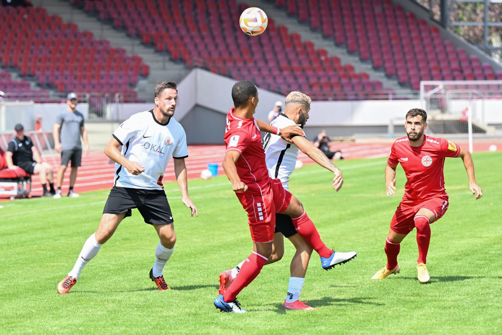 Saison 2022/23, Spieltag 2, KSV Hessen Kassel, FC Rot-Weiss Koblenz, Endstand 2:2