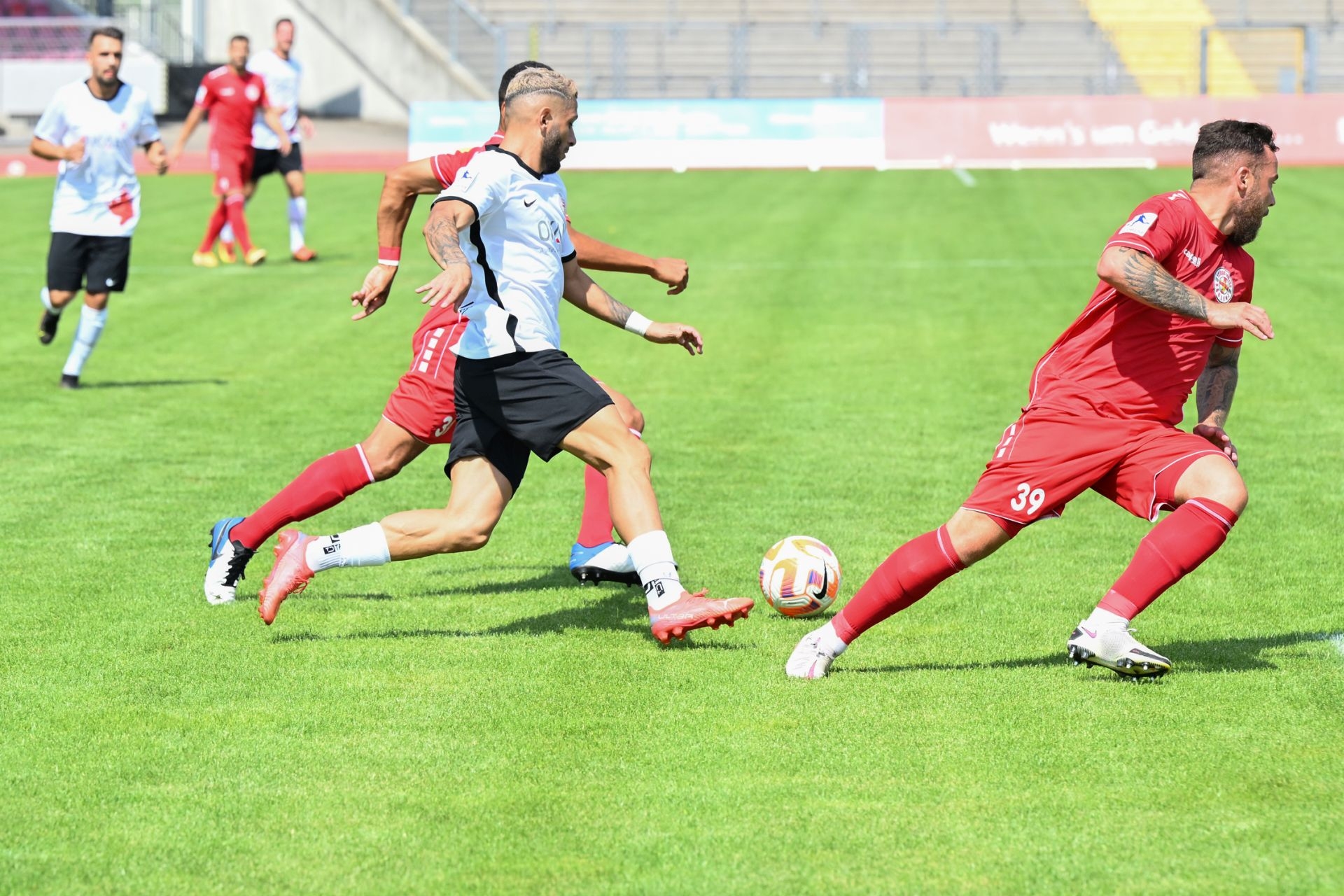 Saison 2022/23, Spieltag 2, KSV Hessen Kassel, FC Rot-Weiss Koblenz, Endstand 2:2