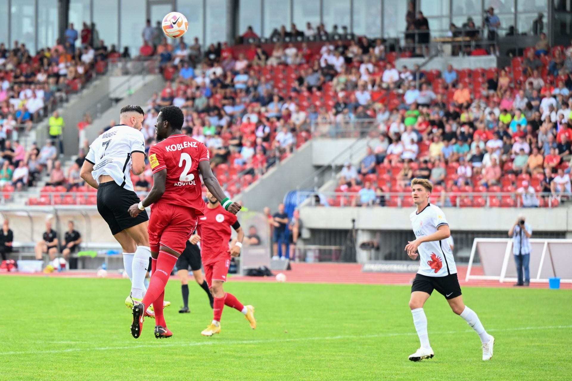 Saison 2022/23, Spieltag 2, KSV Hessen Kassel, FC Rot-Weiss Koblenz, Endstand 2:2