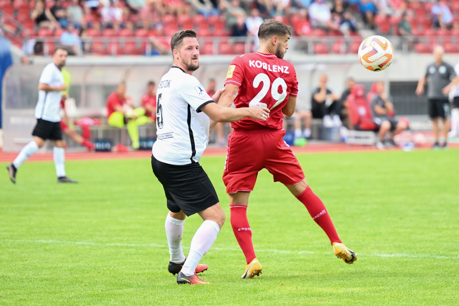 Saison 2022/23, Spieltag 2, KSV Hessen Kassel, FC Rot-Weiss Koblenz, Endstand 2:2