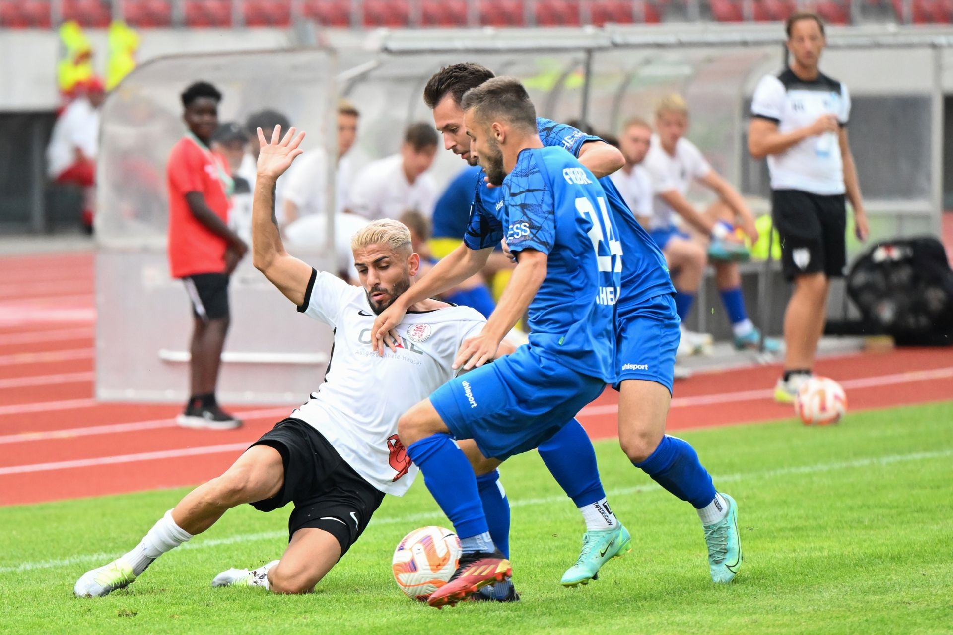 Saison 2022/23, Spieltag 2, KSV Hessen Kassel, SGV Freiberg, Endstand 0:0