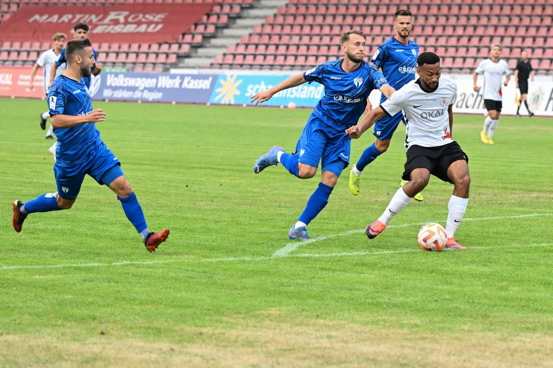 Saison 2022/23, Spieltag 2, KSV Hessen Kassel, SGV Freiberg, Endstand 0:0