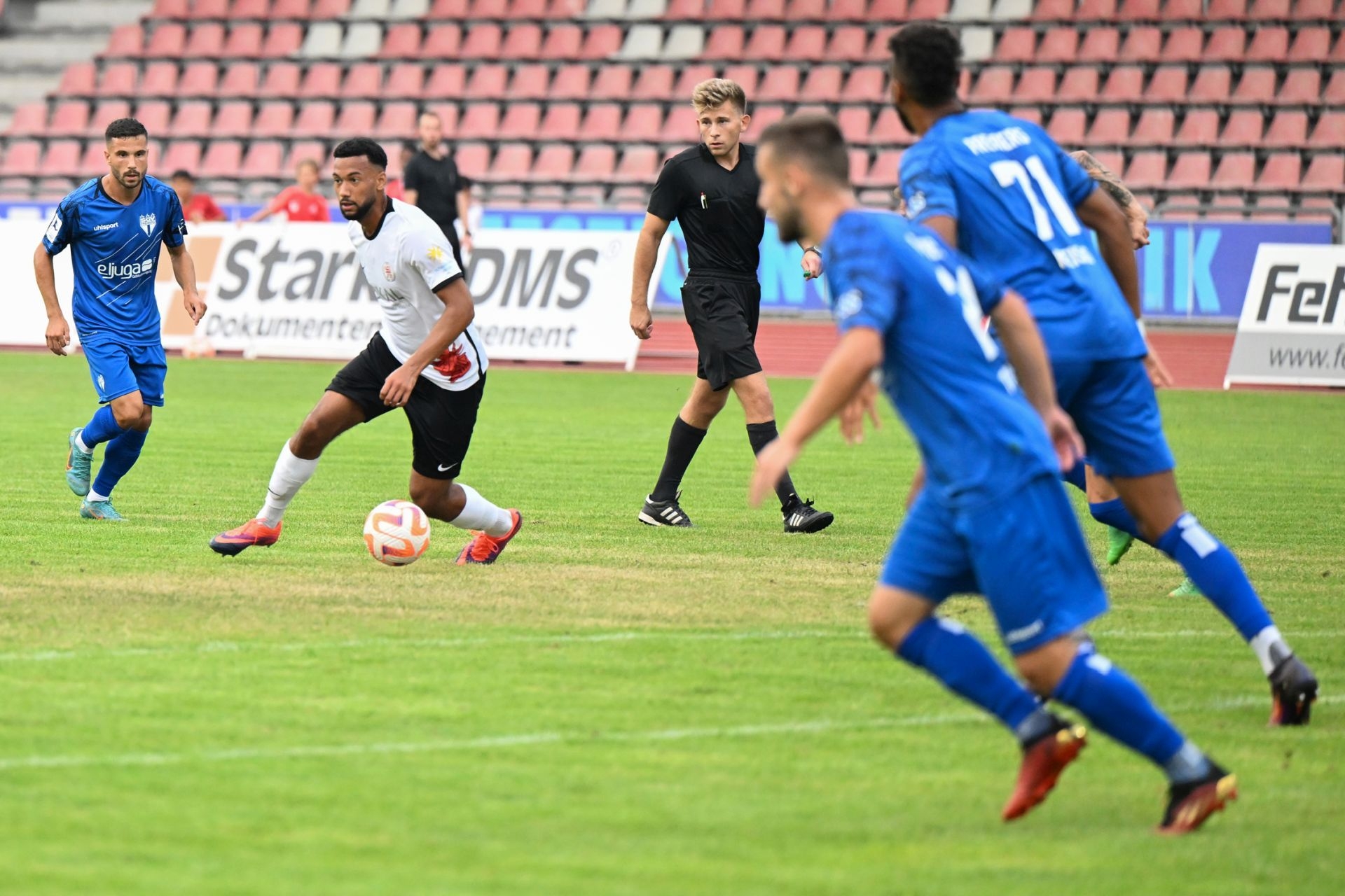 Saison 2022/23, Spieltag 2, KSV Hessen Kassel, SGV Freiberg, Endstand 0:0