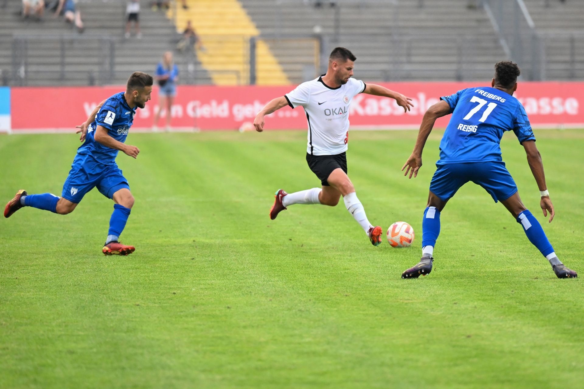 Saison 2022/23, Spieltag 2, KSV Hessen Kassel, SGV Freiberg, Endstand 0:0