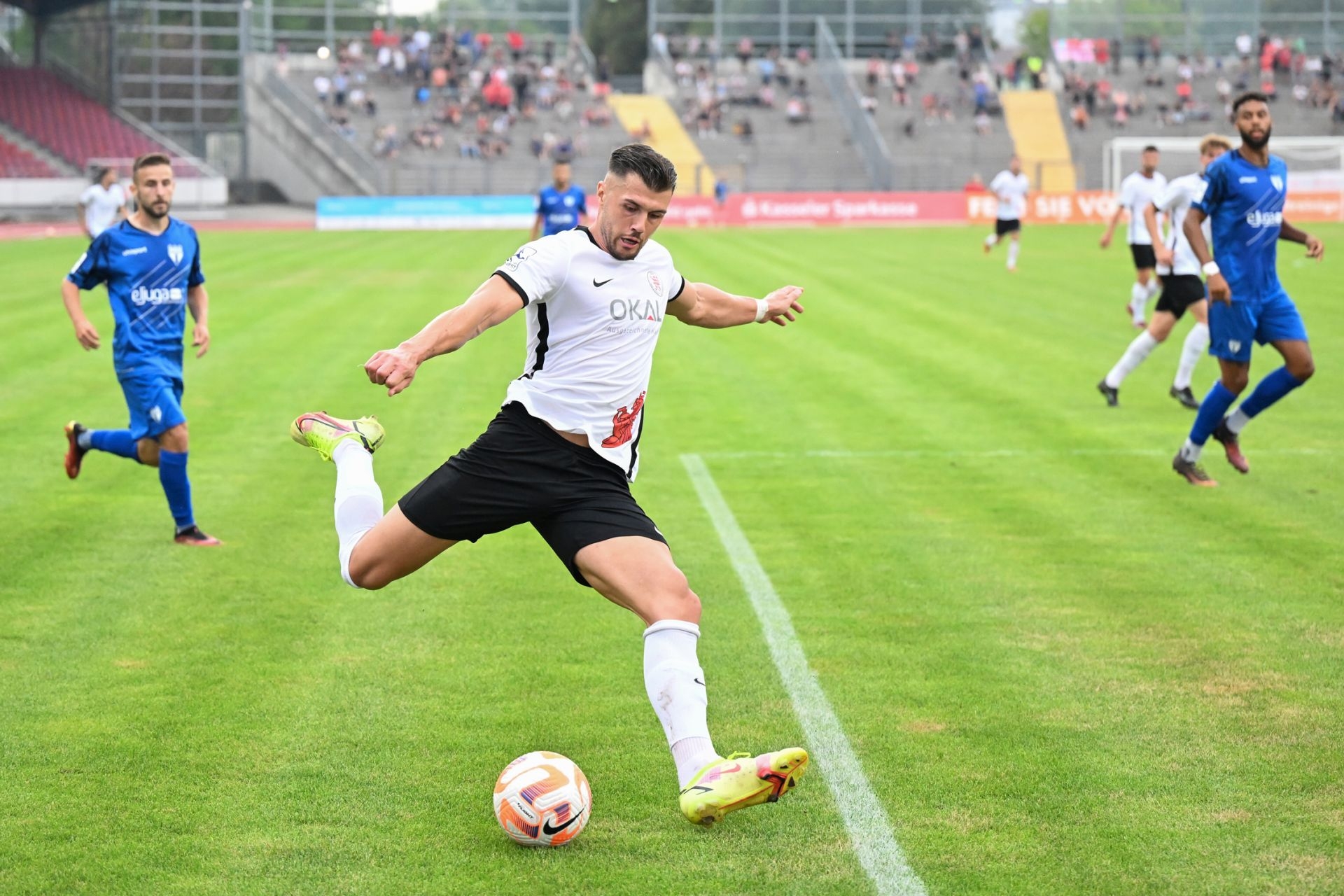 Saison 2022/23, Spieltag 2, KSV Hessen Kassel, SGV Freiberg, Endstand 0:0