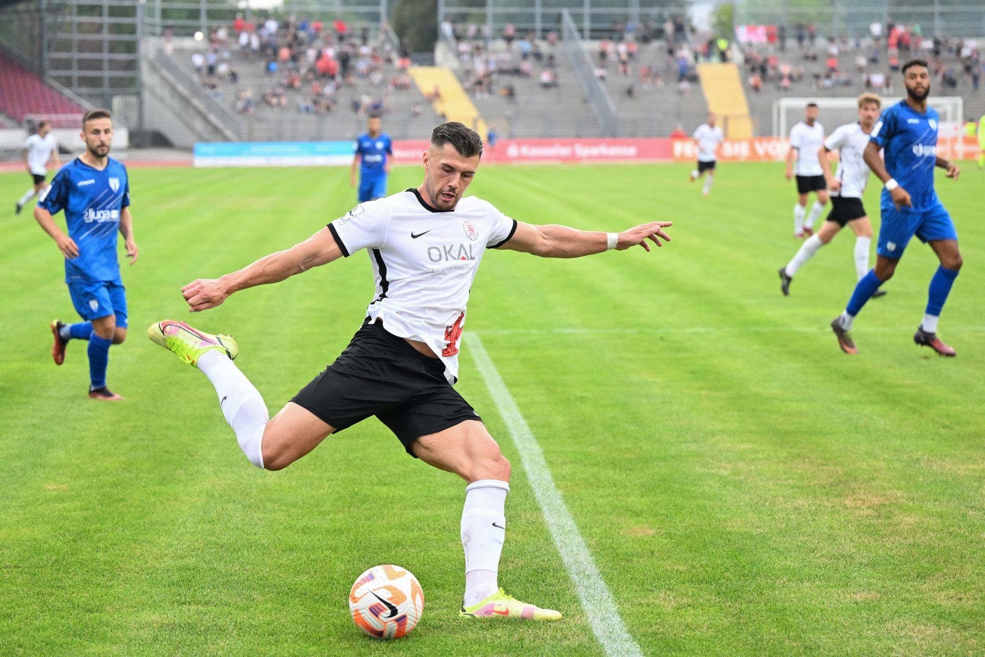 Saison 2022/23, Spieltag 2, KSV Hessen Kassel, SGV Freiberg, Endstand 0:0