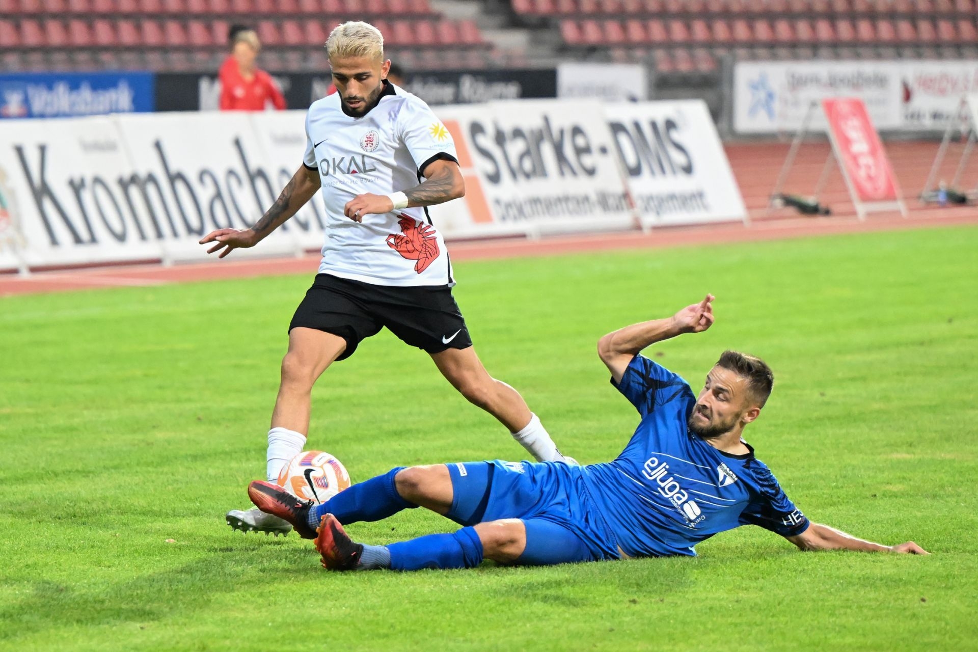 Saison 2022/23, Spieltag 2, KSV Hessen Kassel, SGV Freiberg, Endstand 0:0