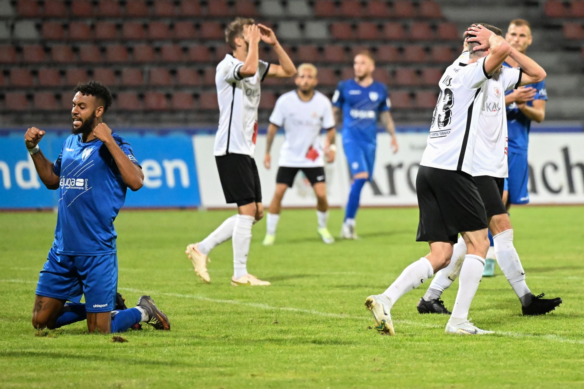 Saison 2022/23, Spieltag 2, KSV Hessen Kassel, SGV Freiberg, Endstand 0:0