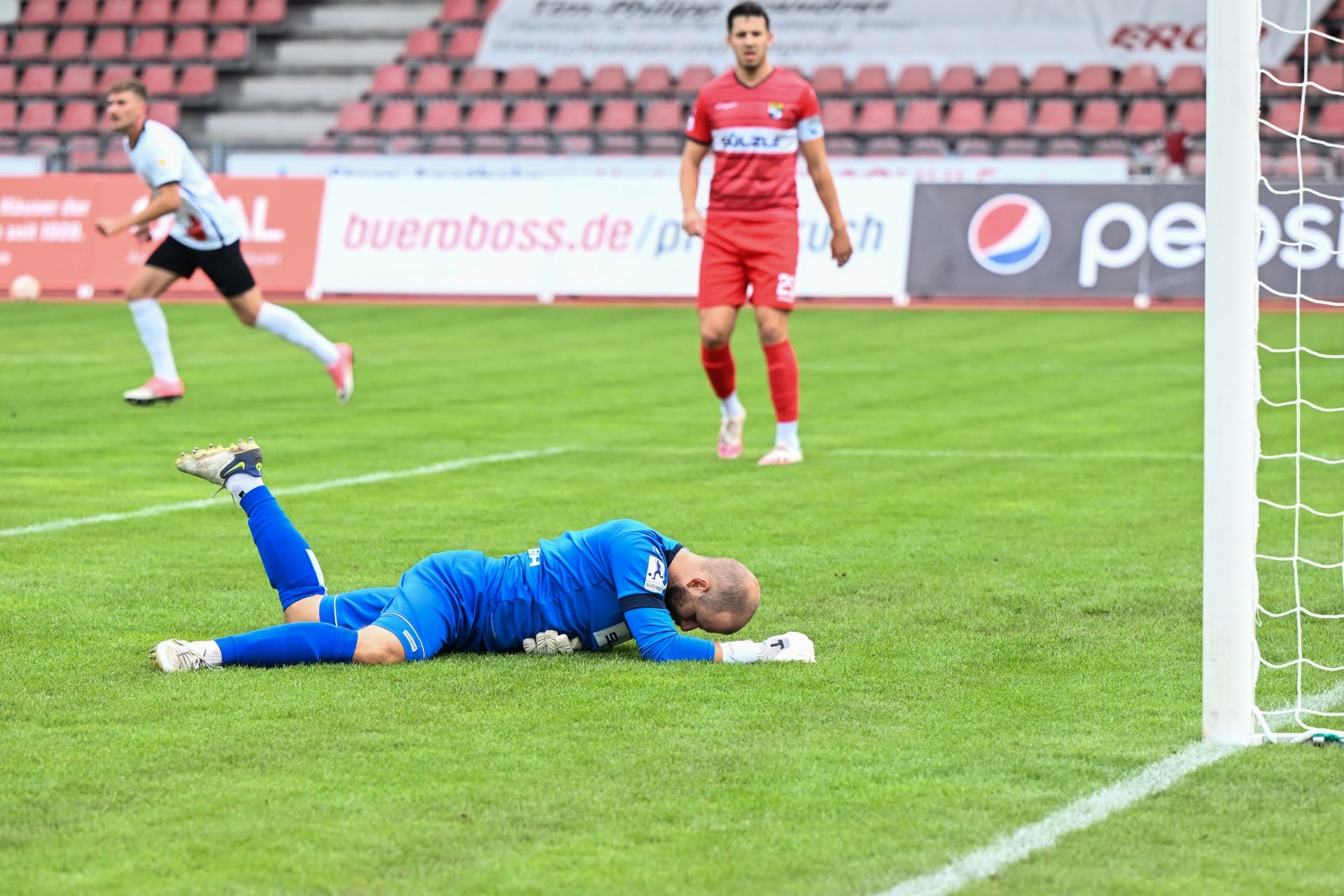 Saison 2022/23, KSV Hessen Kassel, TSG Balingen, Endstand 1:2, Tor zum 1:1