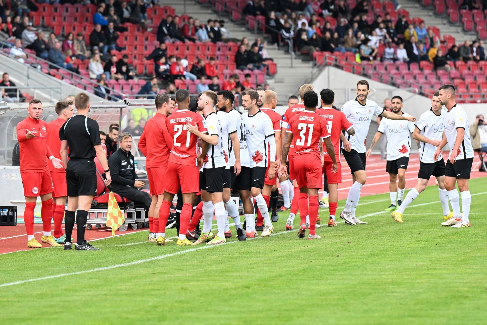 Saison 2022/23, Spieltag 2, KSV Hessen Kassel, Kickers Offenbach, Endstand 0:1