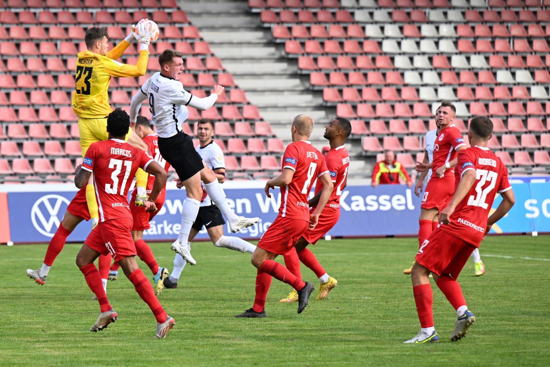 Saison 2022/23, Spieltag 2, KSV Hessen Kassel, Kickers Offenbach, Endstand 0:1