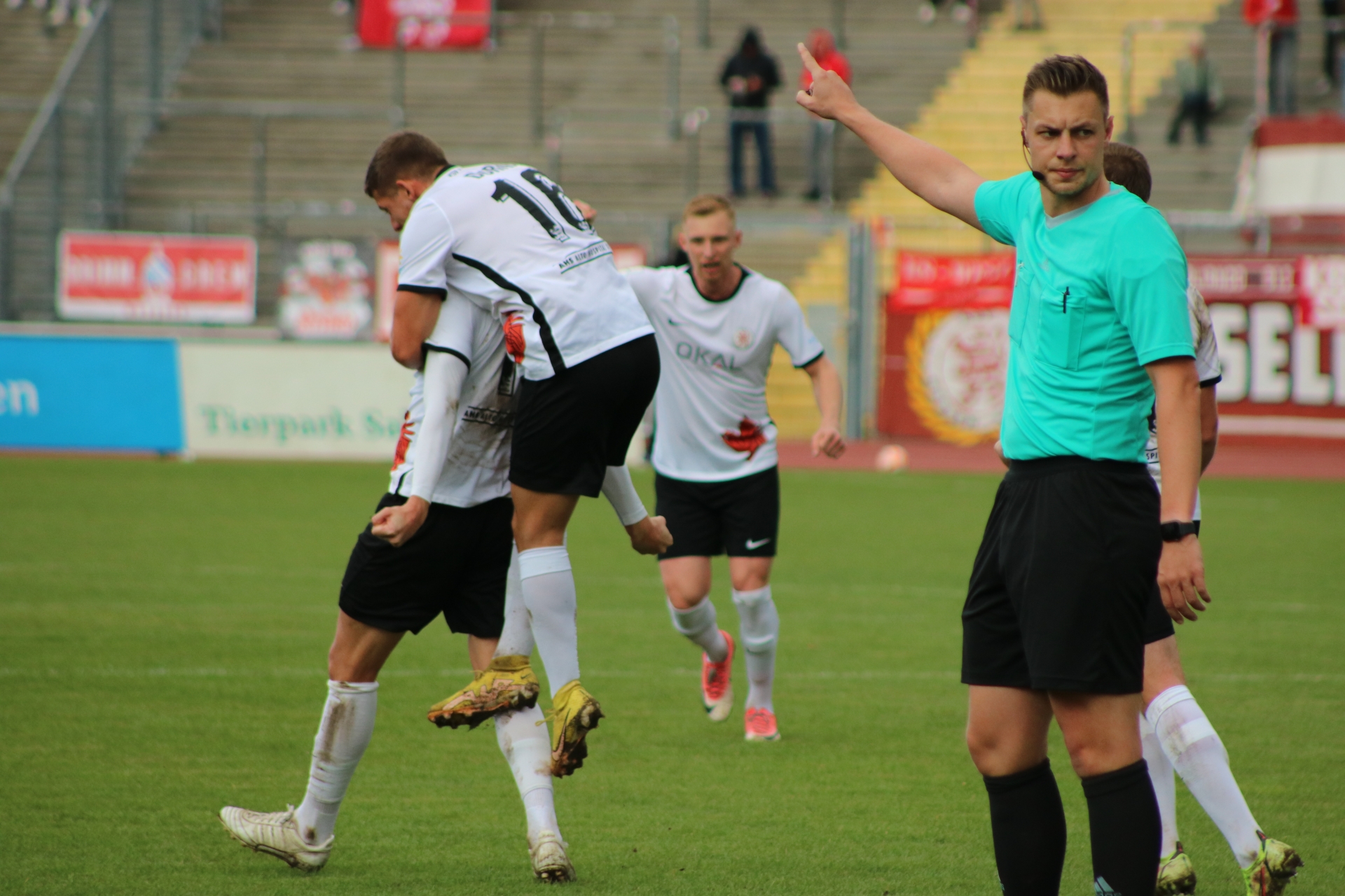 KSV Hessen Kassel - VfB Stuttgart  (Torjubel nach dem 1:0)