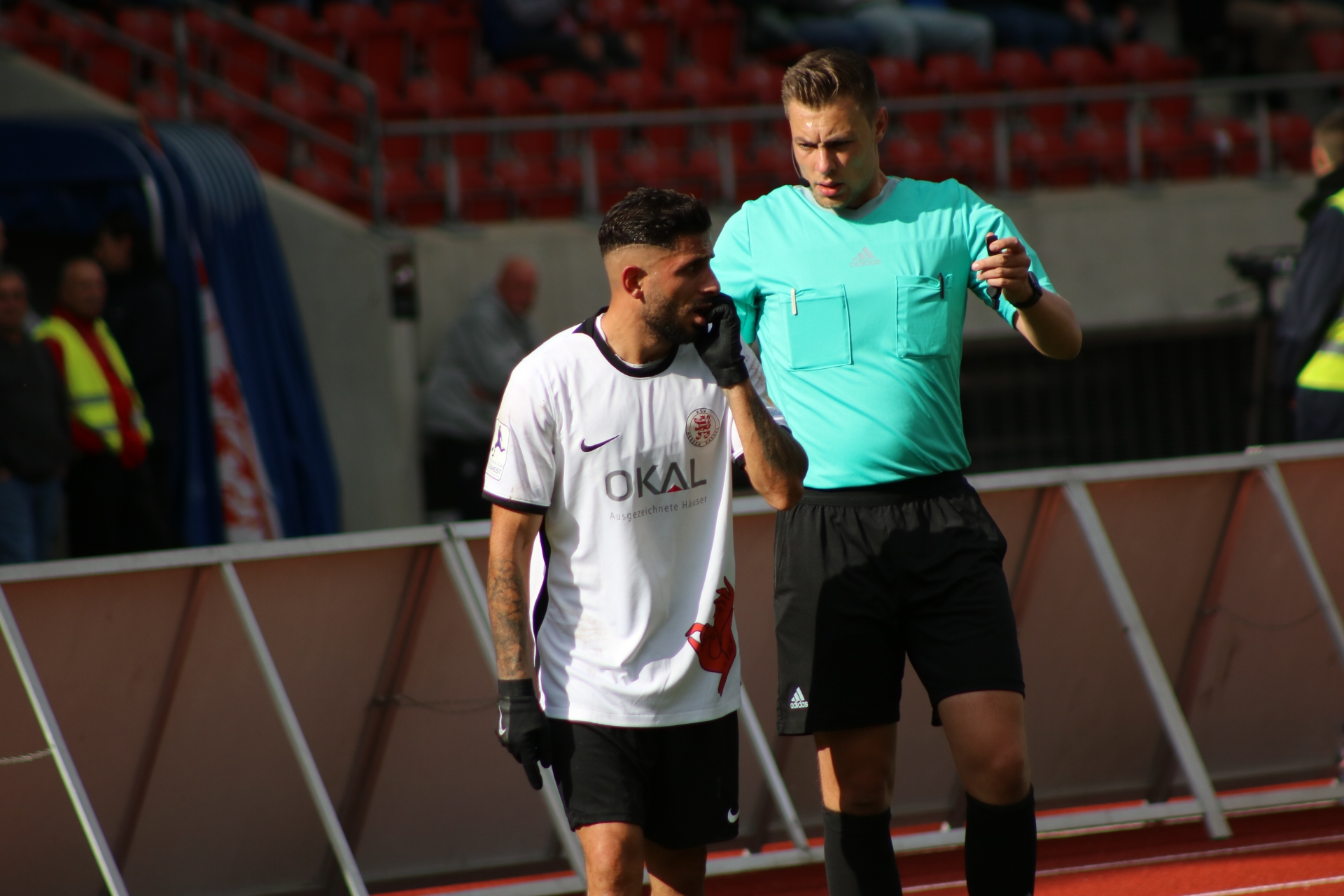 KSV Hessen Kassel - VfB Stuttgart (Nael Najjar + Schiedsrichter)