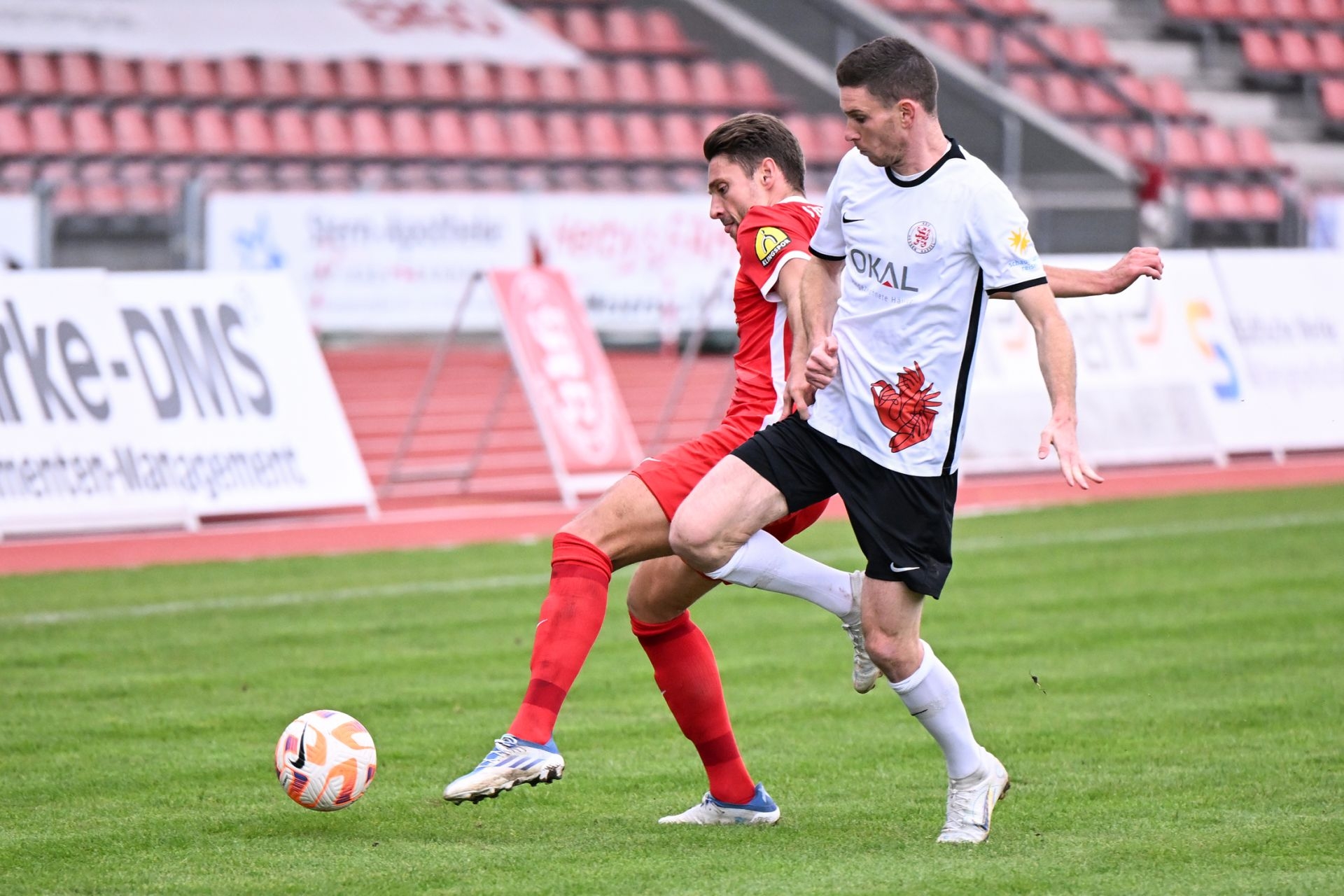 Saison 2022/23, Spieltag 2, KSV Hessen Kassel, TSV Steinbach Haiger, Endstand 2:0 Iksal
