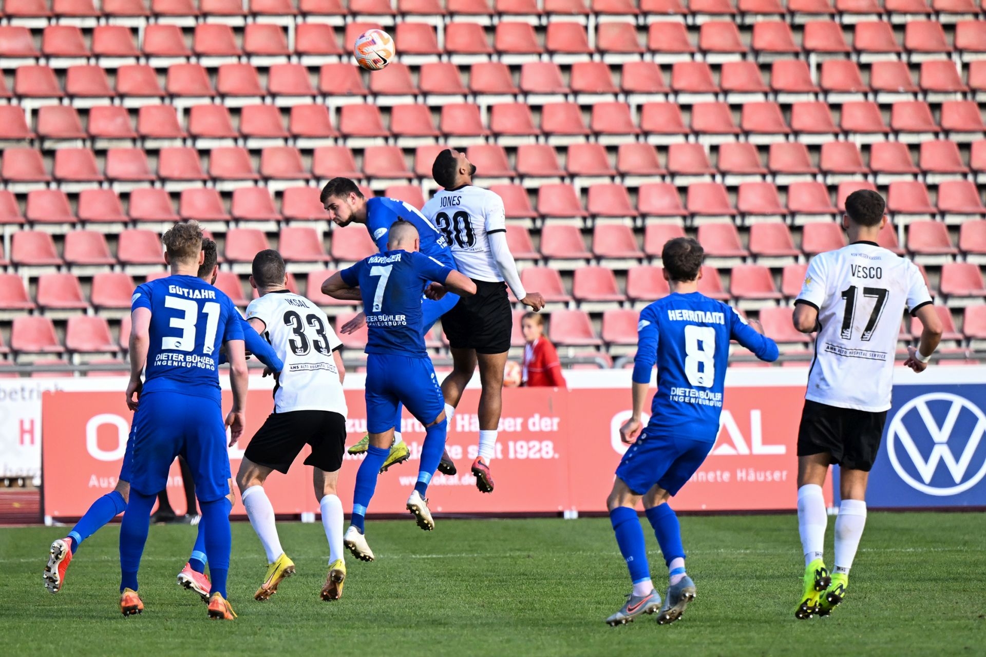 Saison 2022/23, Spieltag 2, KSV Hessen Kassel, Bahlinger SC, Endstand 3:2