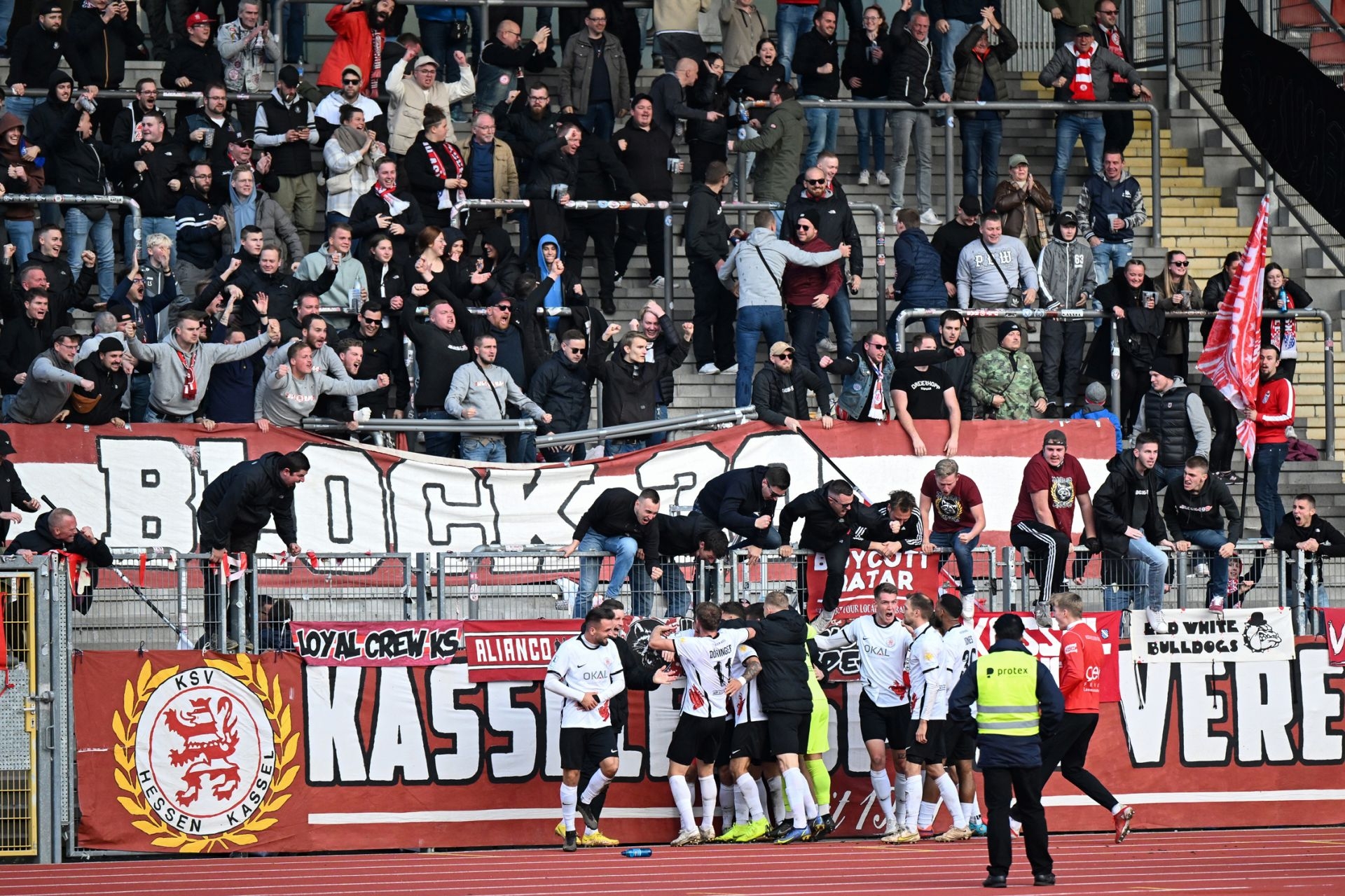 Saison 2022/23, Spieltag 2, KSV Hessen Kassel, Bahlinger SC, Endstand 3:2