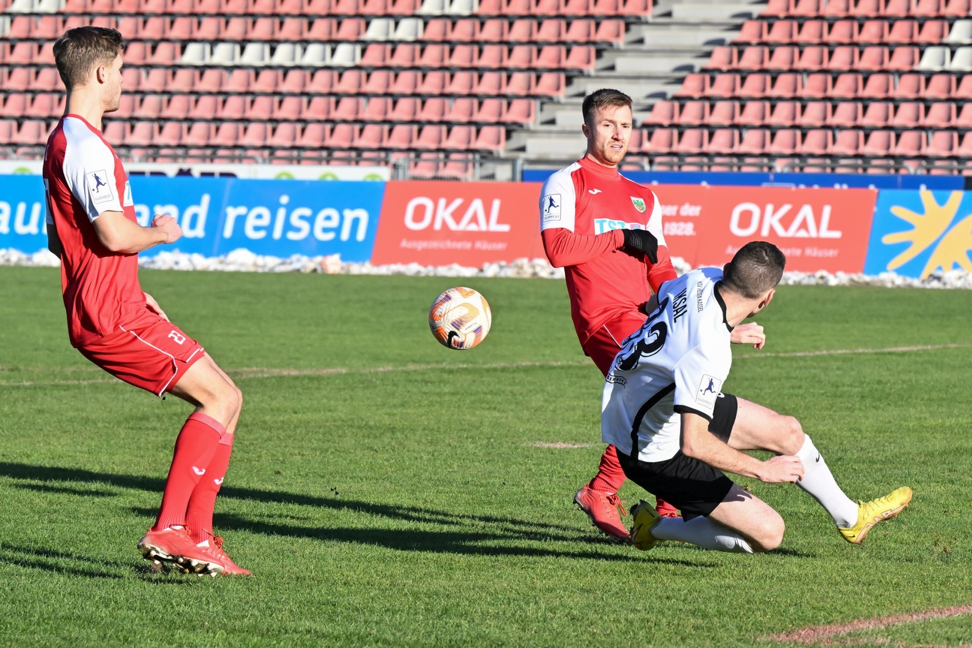 Saison 2022/23, Spieltag 2, KSV Hessen Kassel, Wormatia Worms, Endstand 1:1