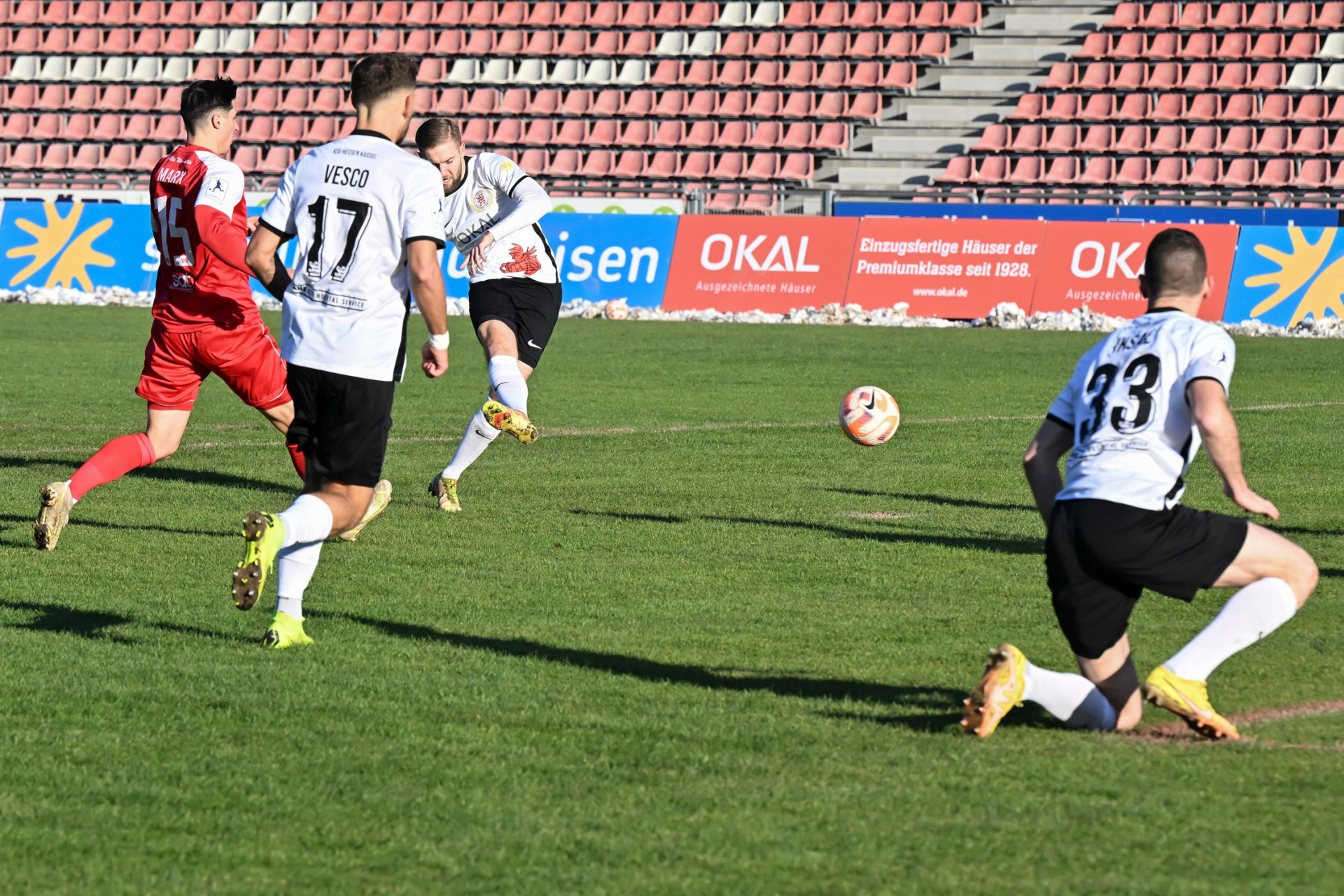 Saison 2022/23, Spieltag 2, KSV Hessen Kassel, Wormatia Worms, Endstand 1:1