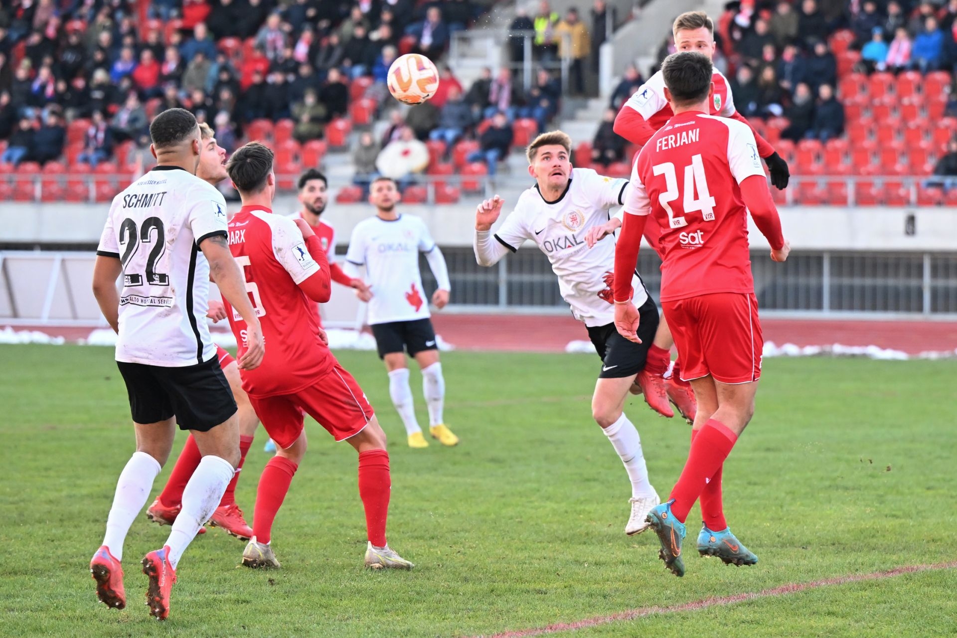 Saison 2022/23, Spieltag 2, KSV Hessen Kassel, Wormatia Worms, Endstand 1:1