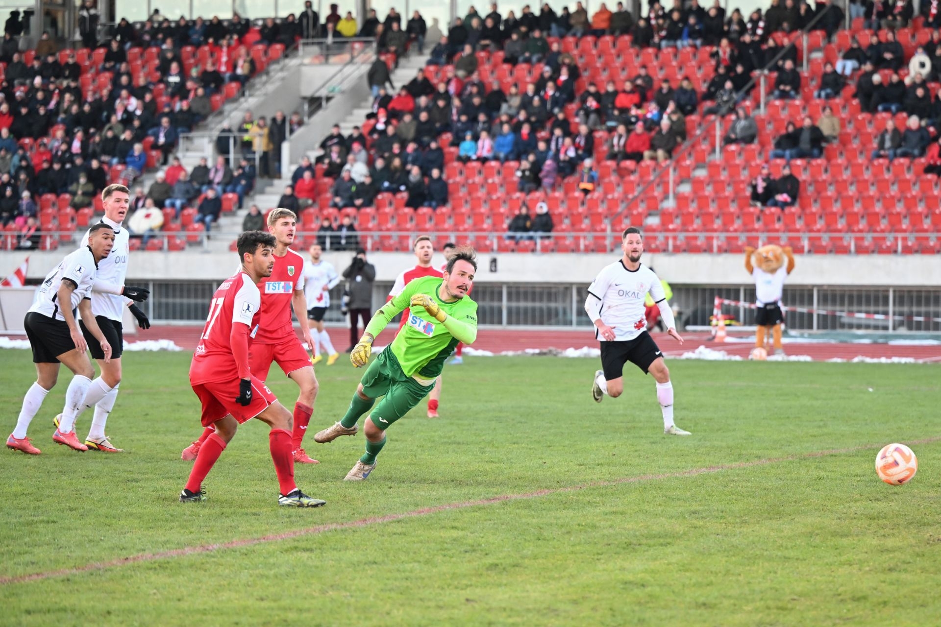 Saison 2022/23, Spieltag 2, KSV Hessen Kassel, Wormatia Worms, Endstand 1:1