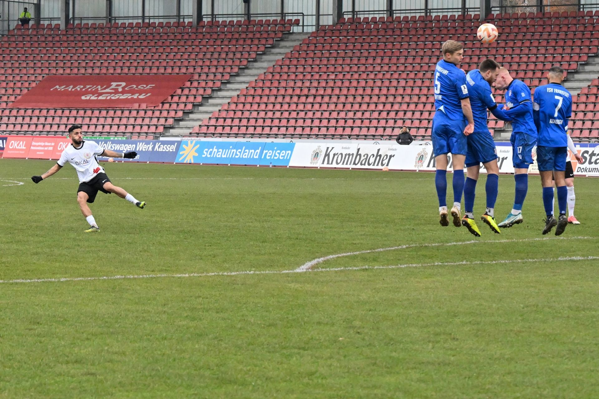 Saison 2022/23, KSV Hessen Kassel, FSV Frankfurt, Endstand 1:3