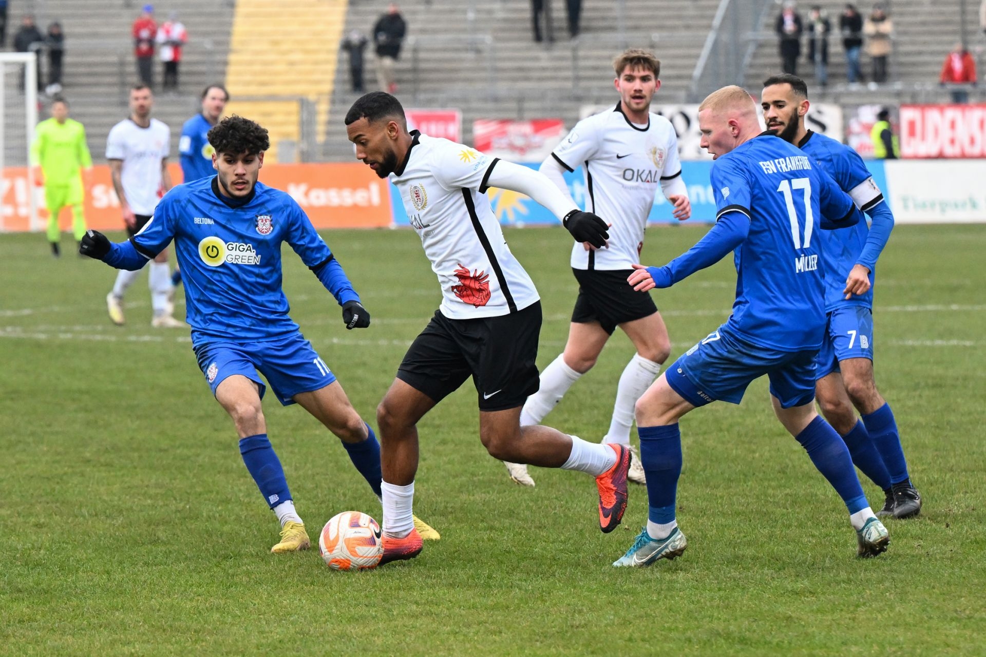 Saison 2022/23, KSV Hessen Kassel, FSV Frankfurt, Endstand 1:3