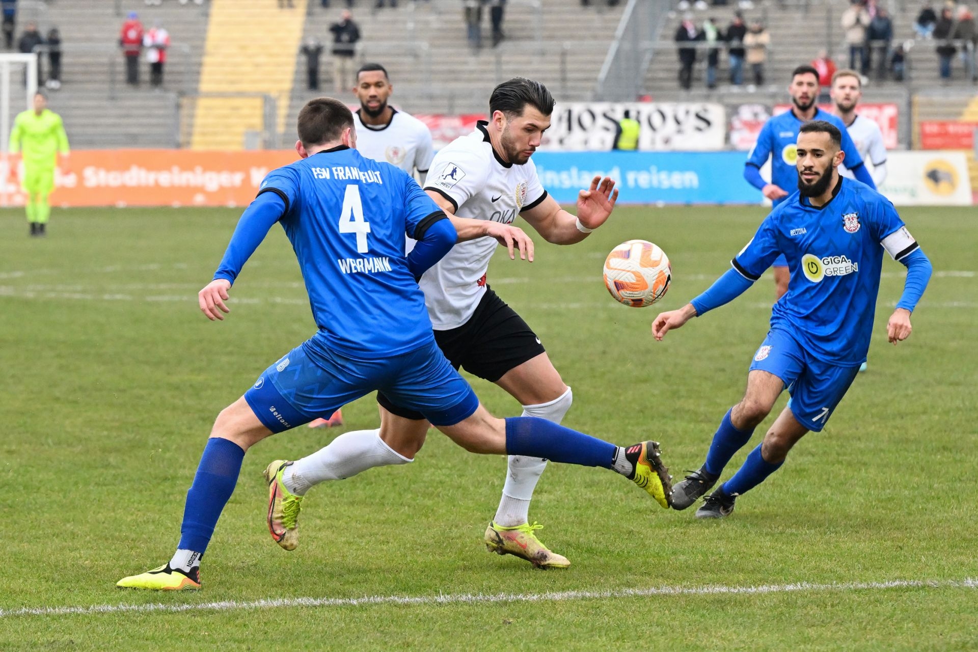 Saison 2022/23, KSV Hessen Kassel, FSV Frankfurt, Endstand 1:3