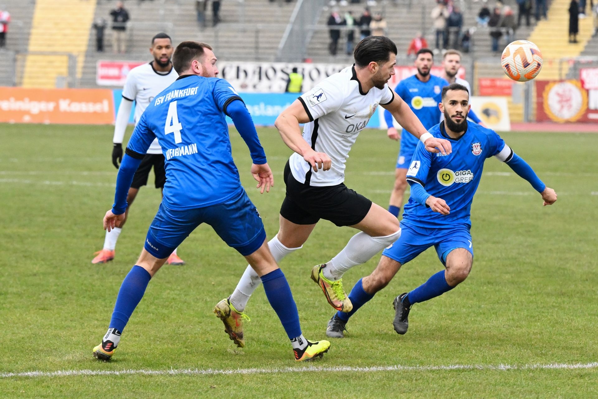 Saison 2022/23, KSV Hessen Kassel, FSV Frankfurt, Endstand 1:3