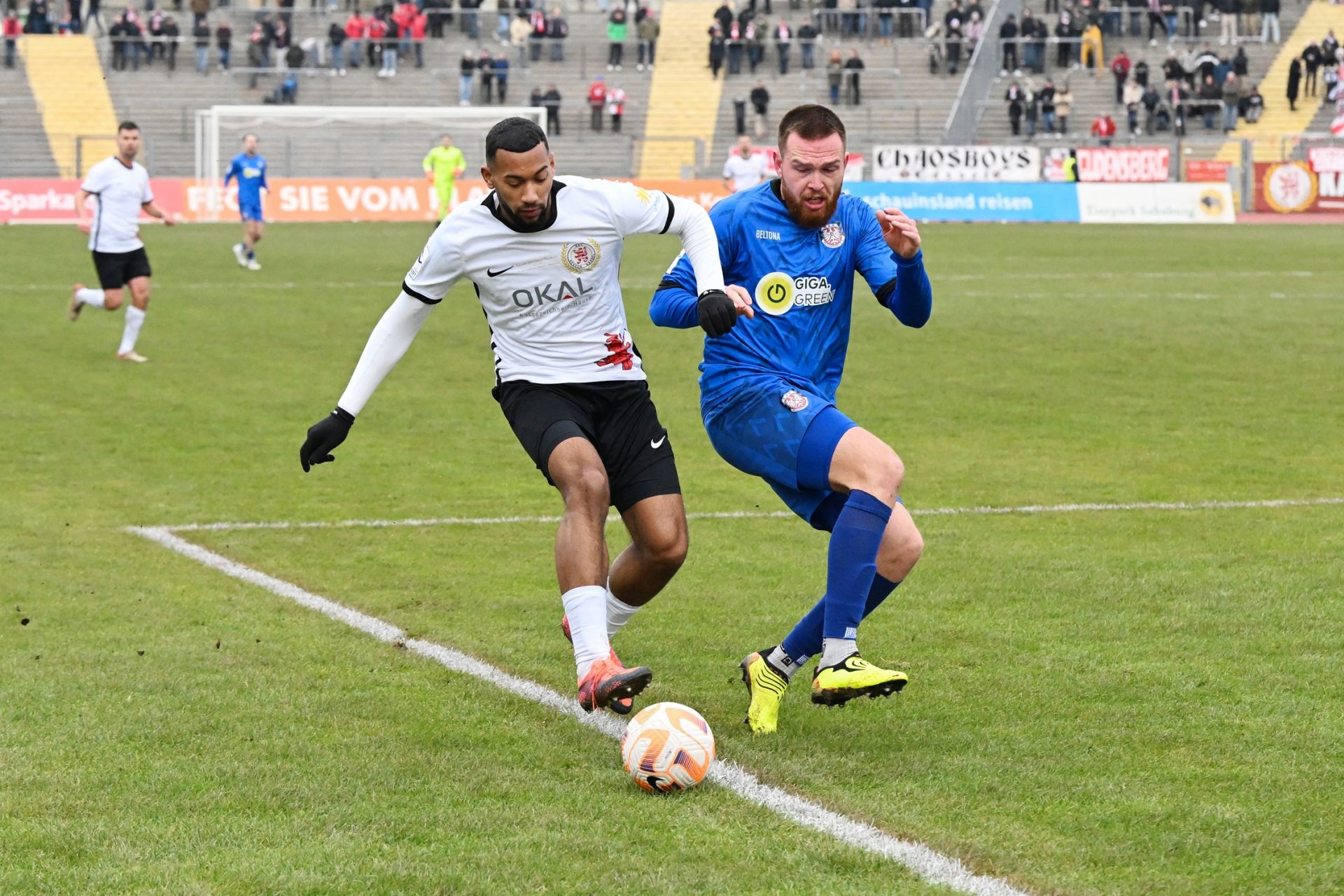 Saison 2022/23, KSV Hessen Kassel, FSV Frankfurt, Endstand 1:3