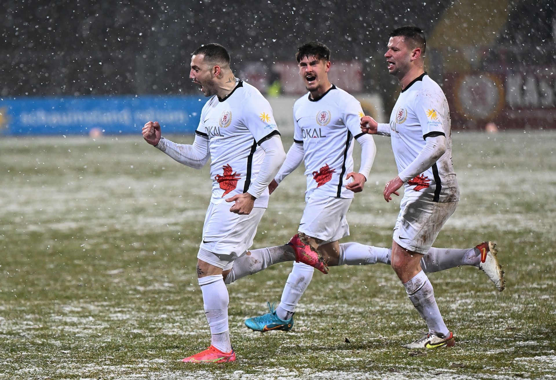 Saison 2022/23, KSV Hessen Kassel, TSG Hoffenheim 1899 II, Endstand 1:1, Sararer, Elias Liesche-Prieto, Steven Rakk