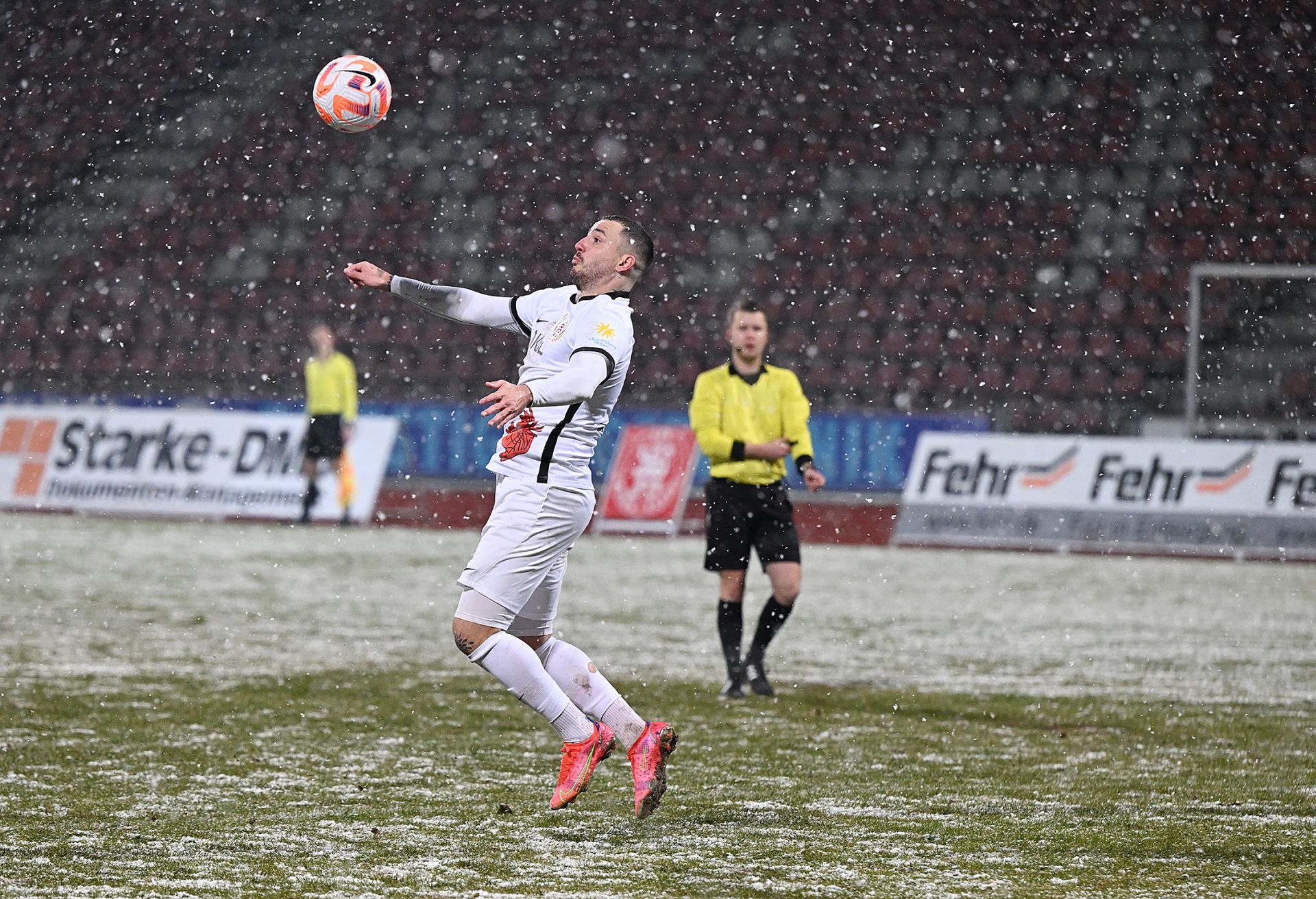 Saison 2022/23, KSV Hessen Kassel, TSG Hoffenheim 1899 II, Endstand 1:1, Sercan Sararer