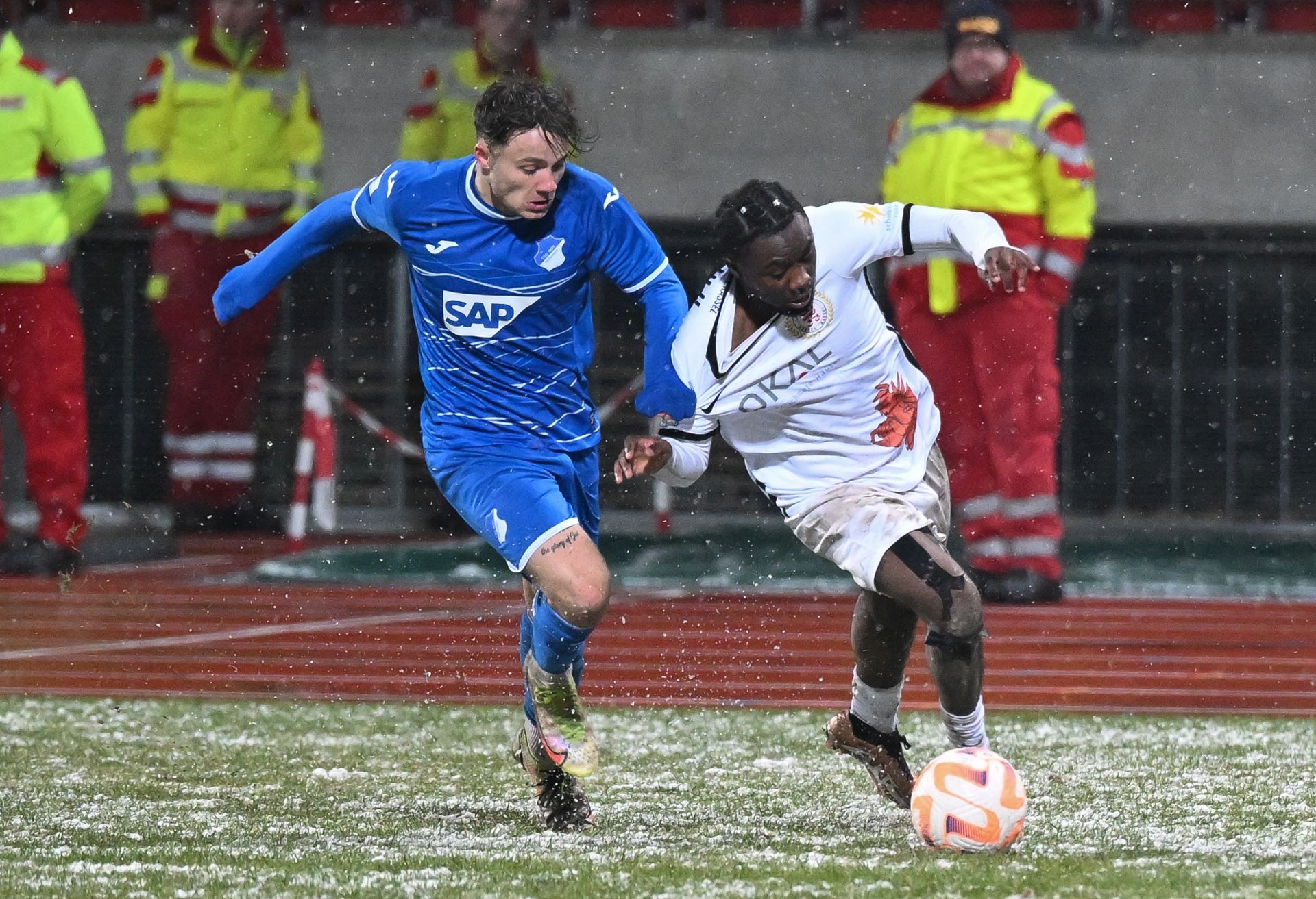 Saison 2022/23, KSV Hessen Kassel, TSG Hoffenheim 1899 II, Endstand 1:1, Presley Pululu