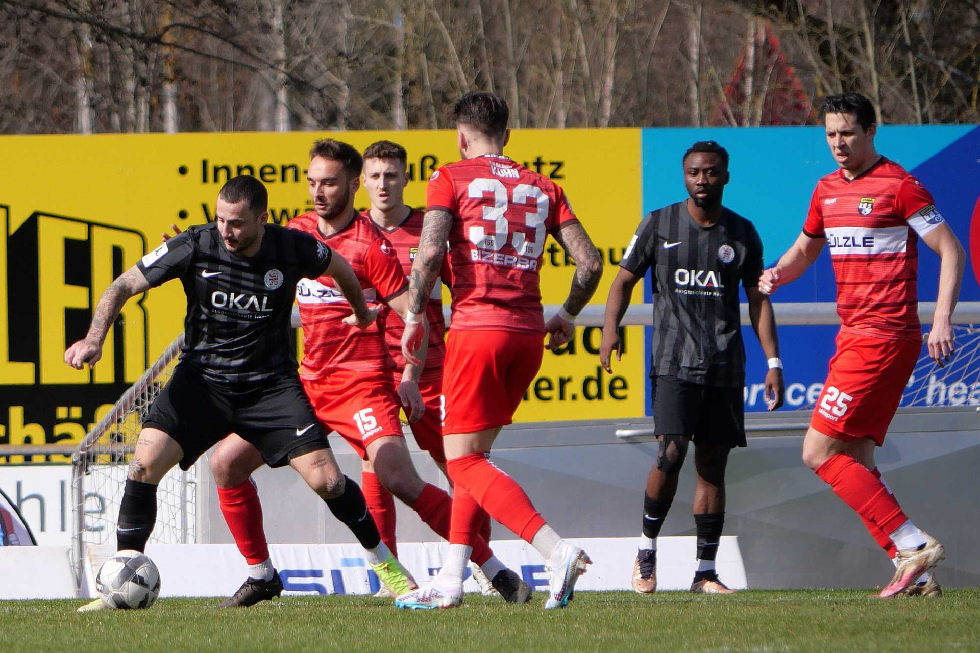 TSG Balingen - KSV Hessen Kassel, Sararer, Pululu