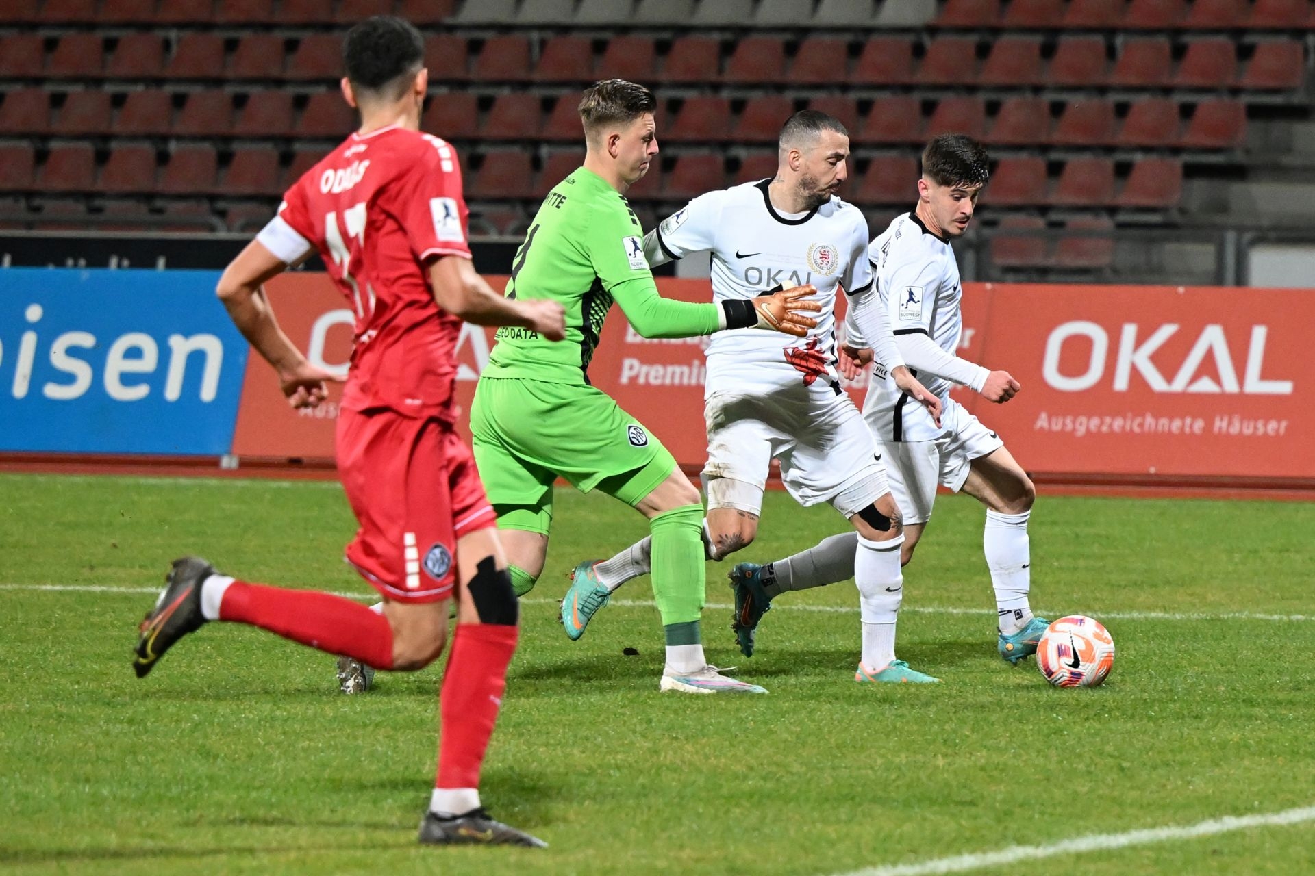 Saison 2022/23, KSV Hessen Kassel, VfR Aalen, Endstand 1:2