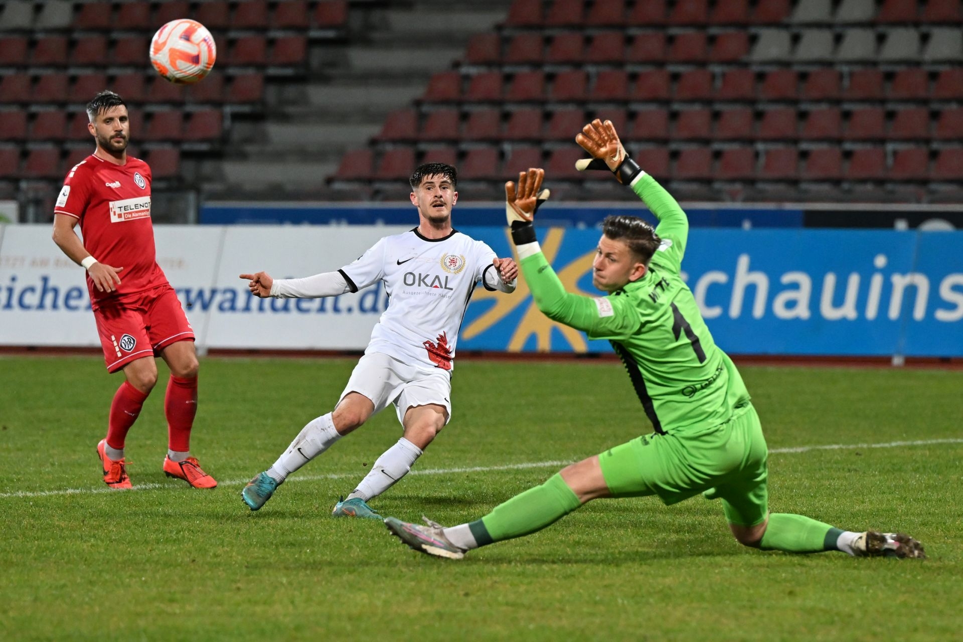 Saison 2022/23, KSV Hessen Kassel, VfR Aalen, Endstand 1:2