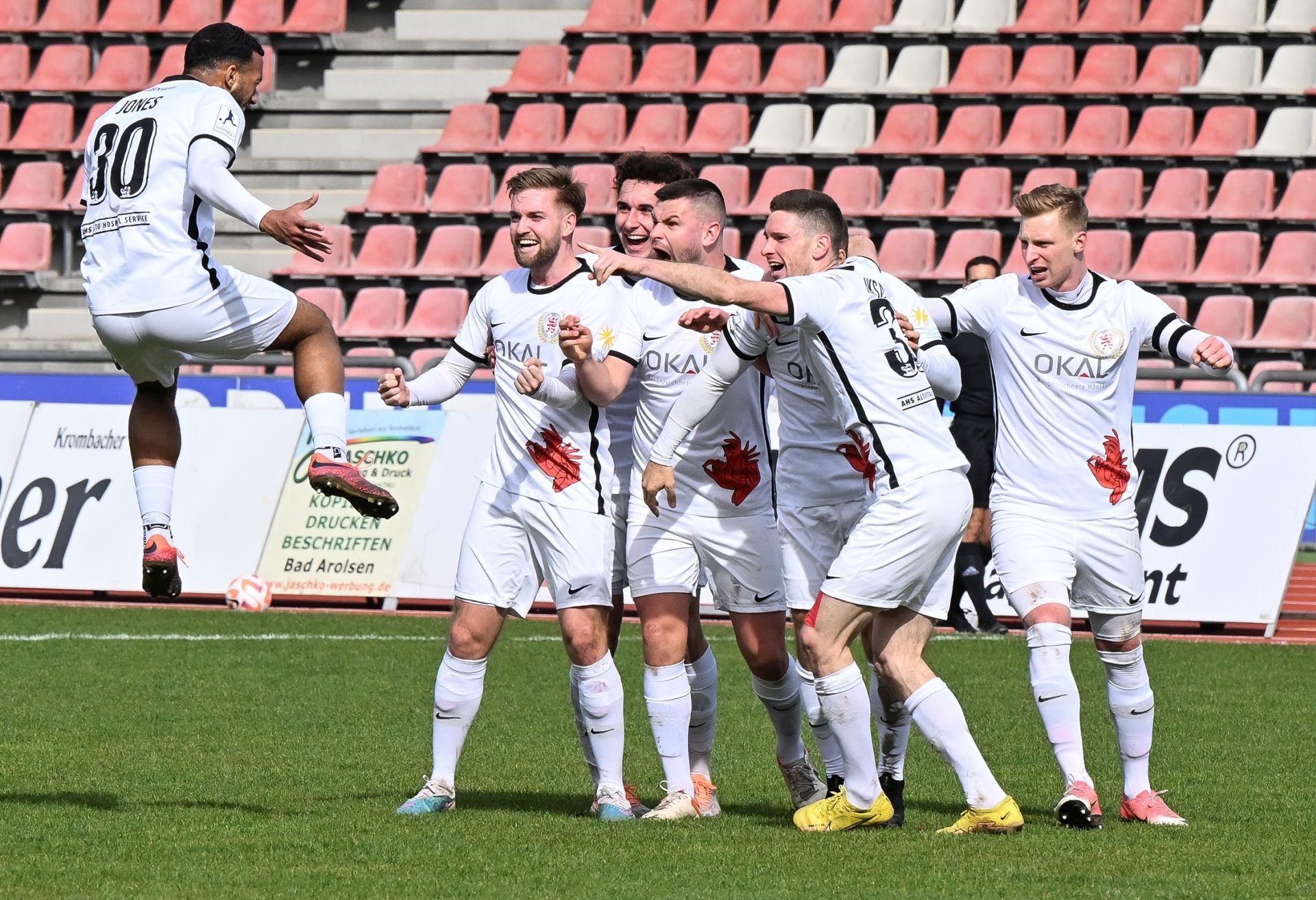 Saison 2022/23, KSV Hessen Kassel, FC 08 Homburg, Endstand 2:0