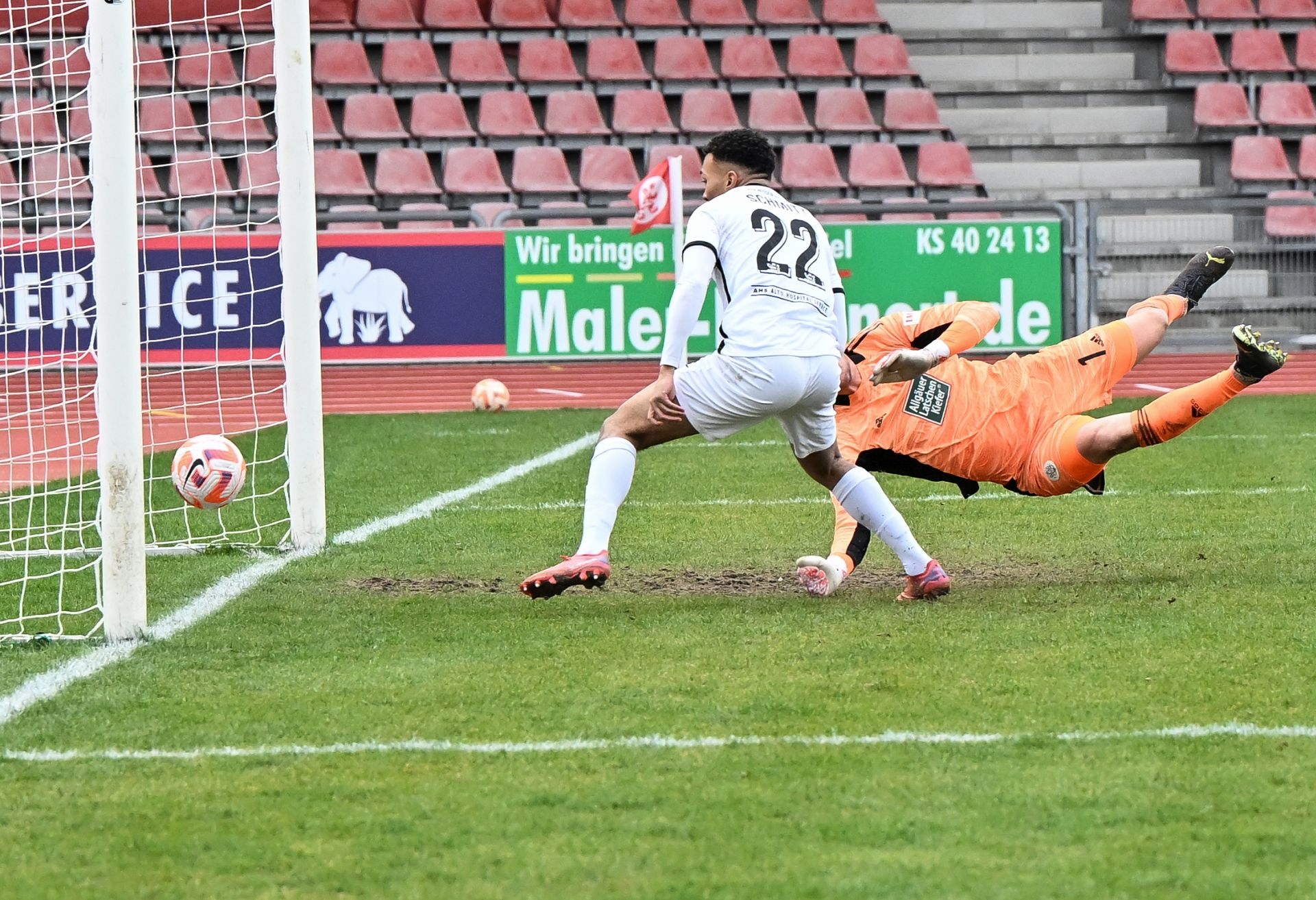 Saison 2022/23, KSV Hessen Kassel, FC 08 Homburg, Endstand 2:0