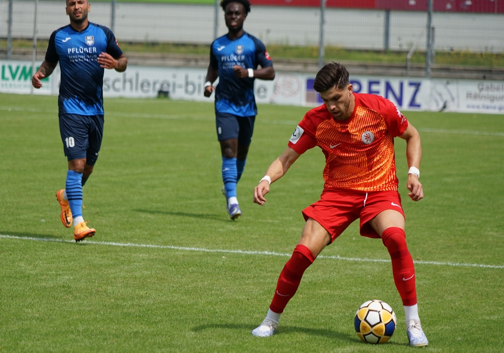 SC Wiedenbrück - KSV Hessen Kassel: Nikos Zografakis