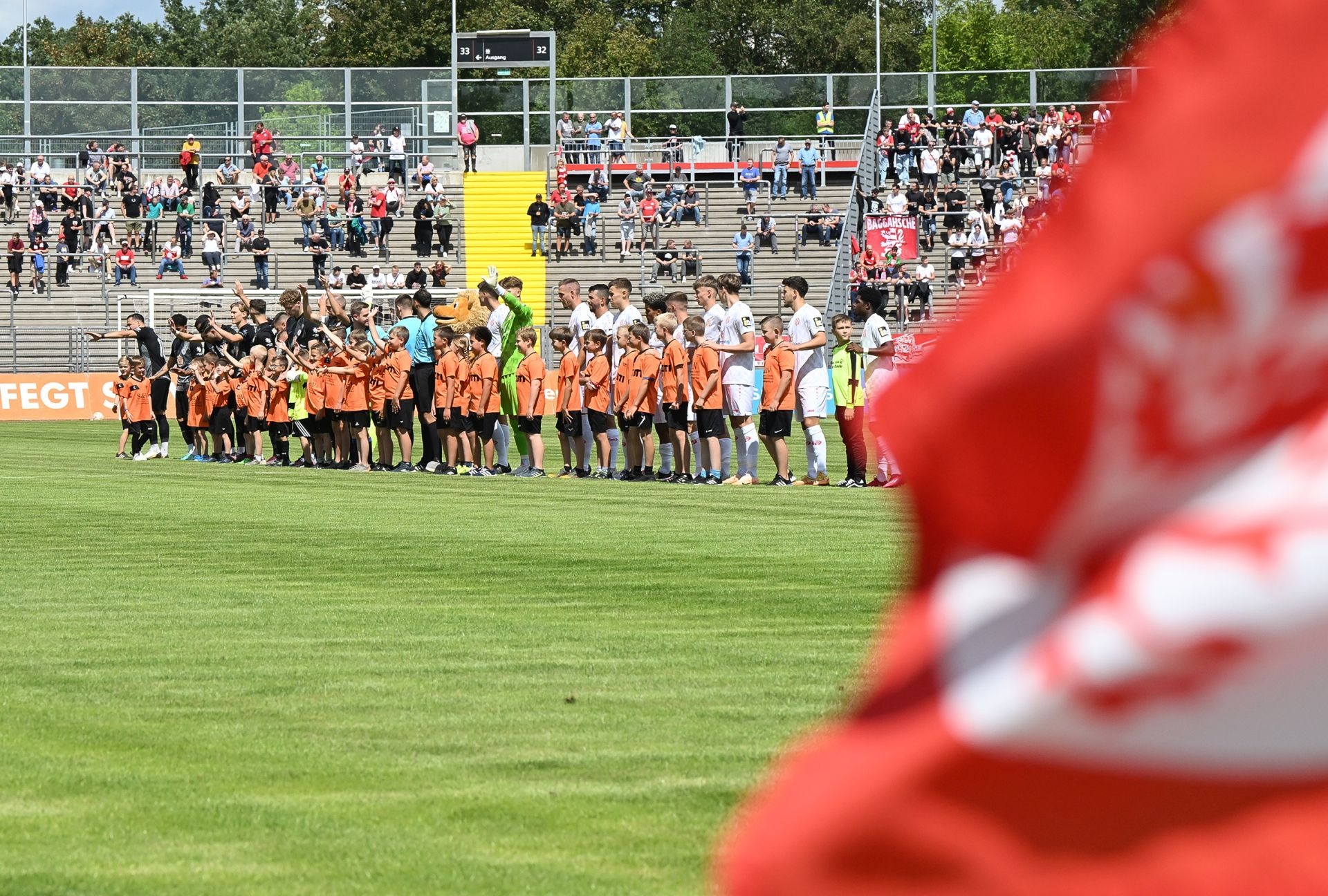 Regionalliga Südwest, Saison 2023/24, Spieltag 1, KSV Hessen Kassel, 1.FSV Mainz 05, Endstand 2:0