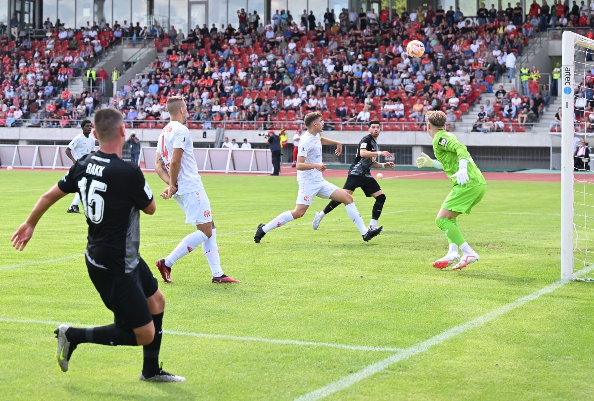 Regionalliga Südwest, Saison 2023/24, Spieltag 1, KSV Hessen Kassel, 1.FSV Mainz 05, Endstand 2:0