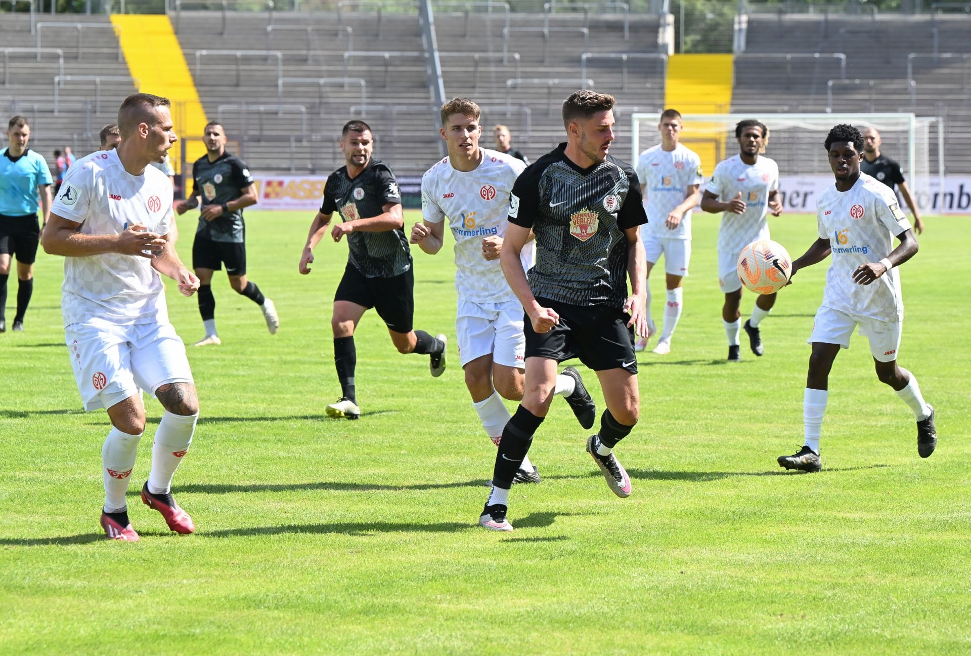 Regionalliga Südwest, Saison 2023/24, Spieltag 1, KSV Hessen Kassel, 1.FSV Mainz 05, Endstand 2:0