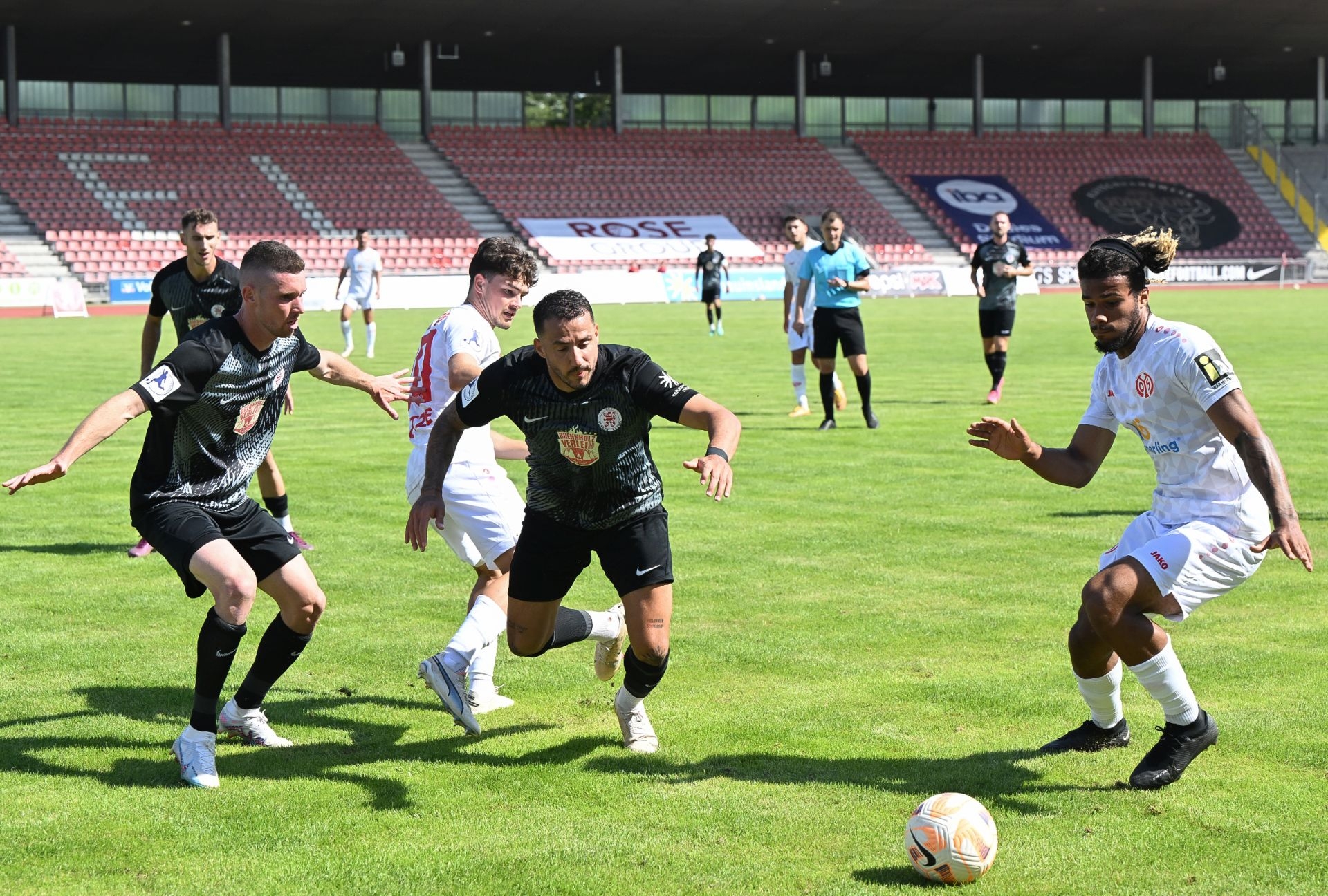 Regionalliga Südwest, Saison 2023/24, Spieltag 1, KSV Hessen Kassel, 1.FSV Mainz 05, Endstand 2:0