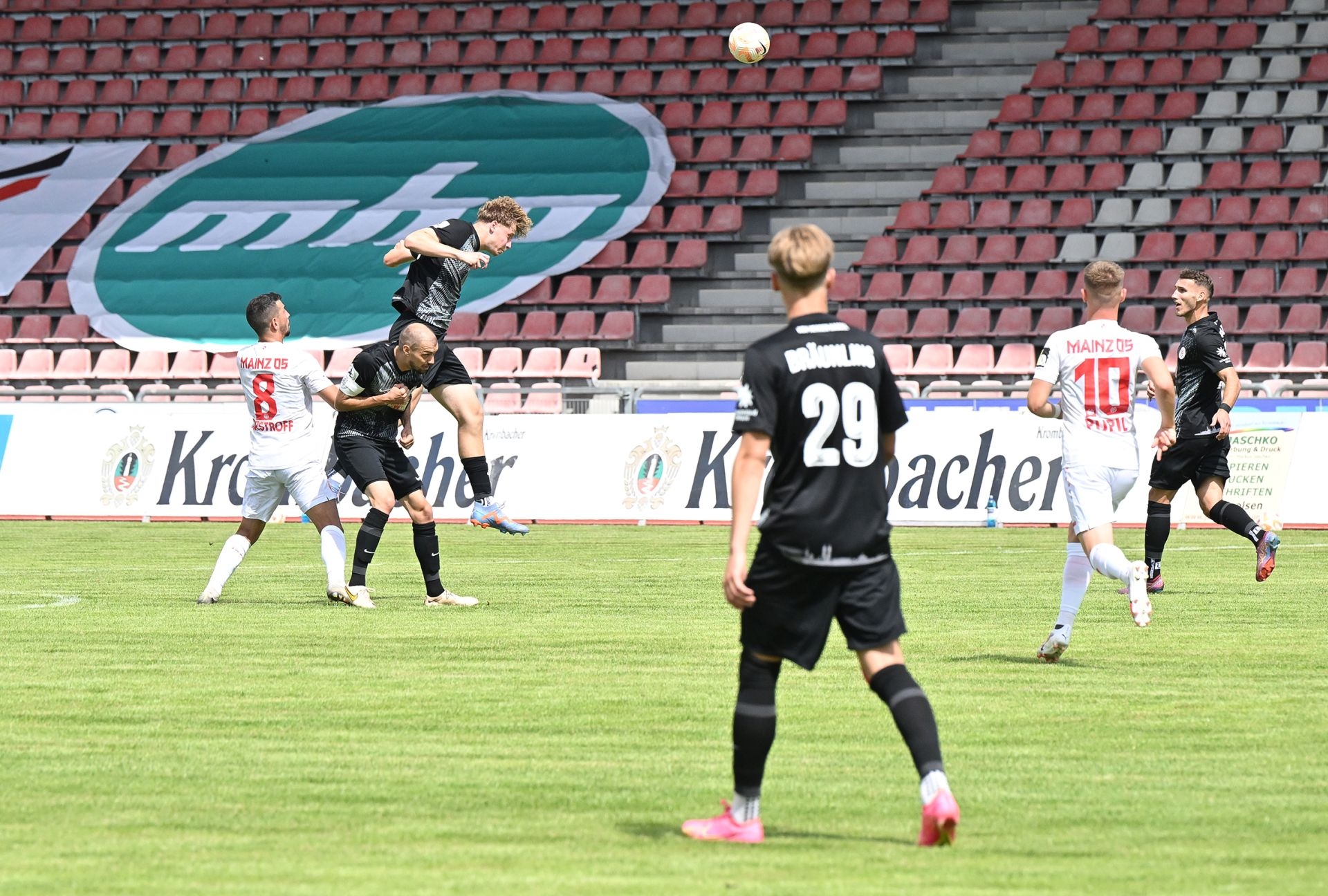 Regionalliga Südwest, Saison 2023/24, Spieltag 1, KSV Hessen Kassel, 1.FSV Mainz 05, Endstand 2:0