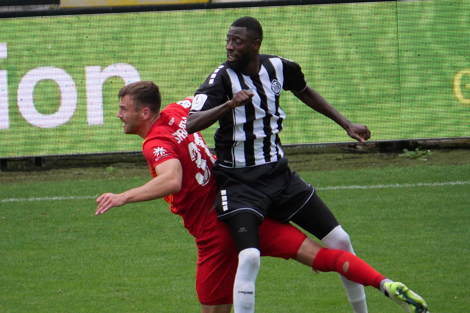 VfR Aalen - KSV Hessen Kassel, Springfeld, Diakité