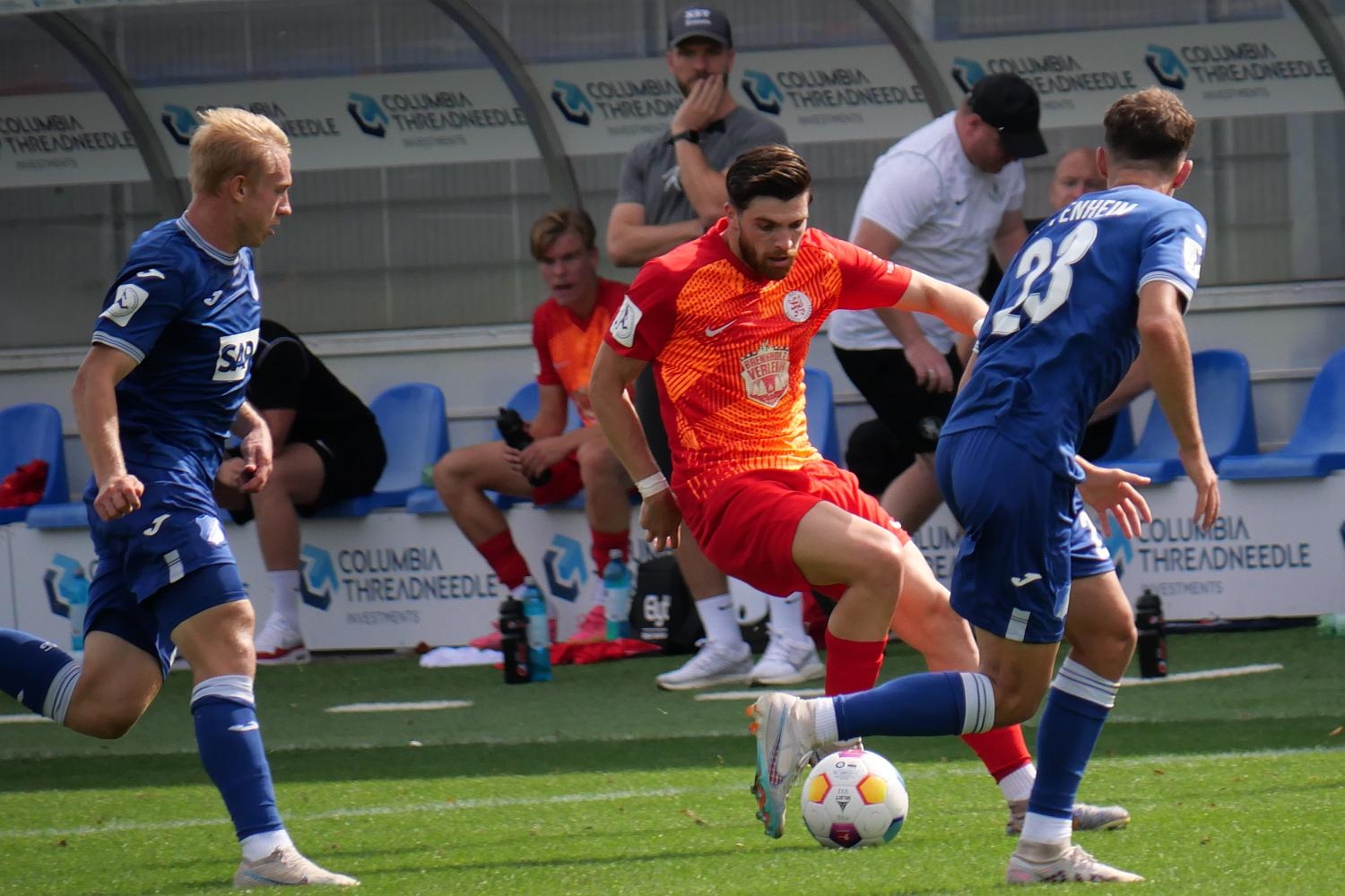 TSG 1899 Hoffenheim II - KSV Hessen Kassel, Zografakis, Damm