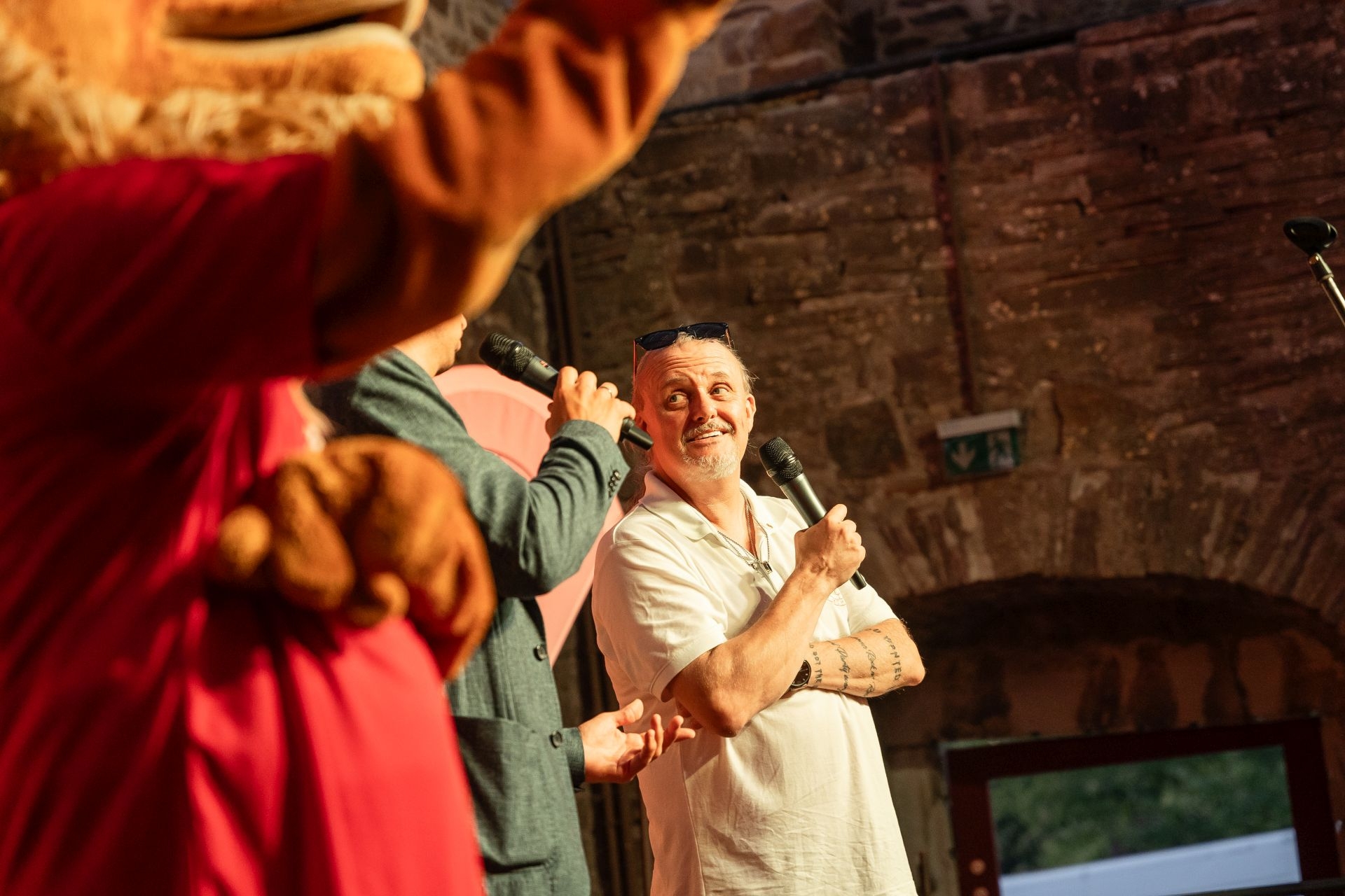 Impressionen des Sommerabend im Wasserschloss Wülmersen mit Markus Krebs