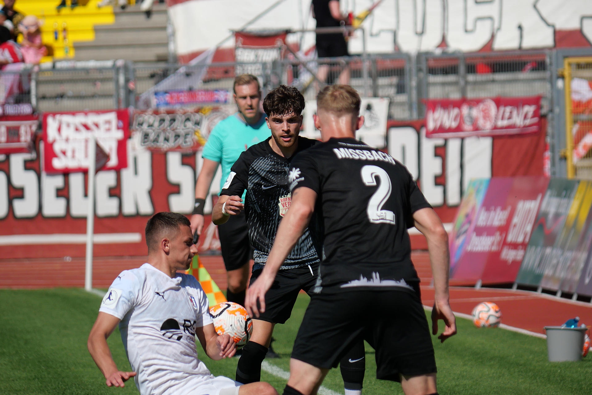 KSV Hessen Kassel - SG Barockstadt Fulda-Lehnerz, Zografakis, Missbach