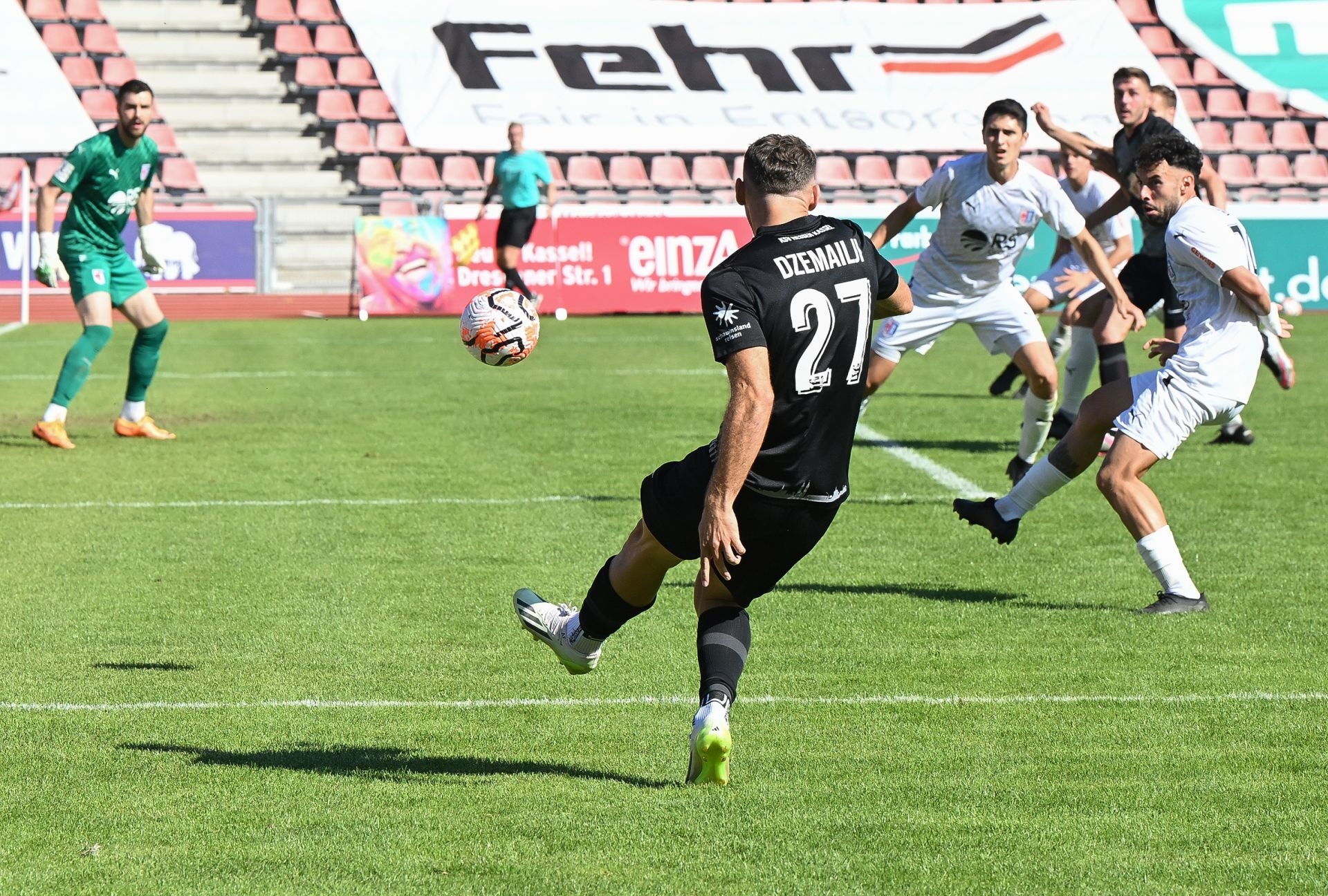 Saison 2022/23, KSV Hessen Kassel, SG Barockstadt Fulda-Lehner, Endstand 2:1