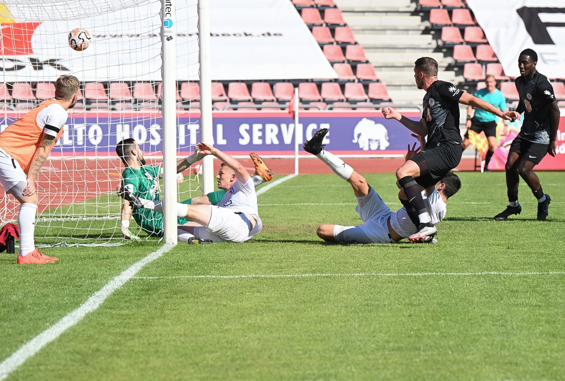 Saison 2022/23, KSV Hessen Kassel, SG Barockstadt Fulda-Lehner, Endstand 2:1