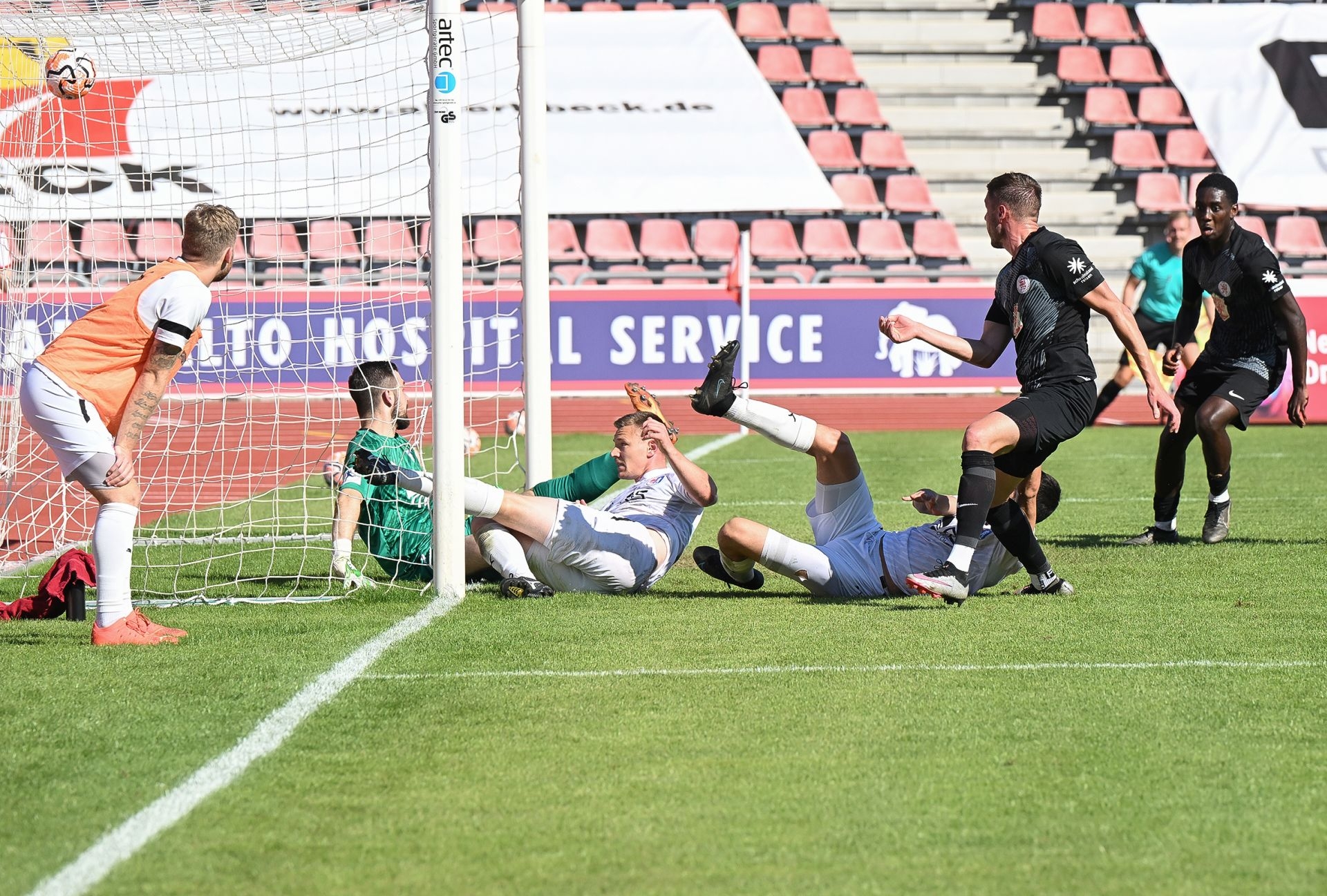 Saison 2022/23, KSV Hessen Kassel, SG Barockstadt Fulda-Lehner, Endstand 2:1